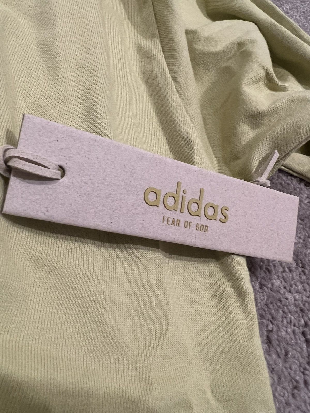 Adidas × Fear of God Fear of God x Adidas Long Sleeve Tee Sz Small Size US S / EU 44-46 / 1 - 10 Thumbnail