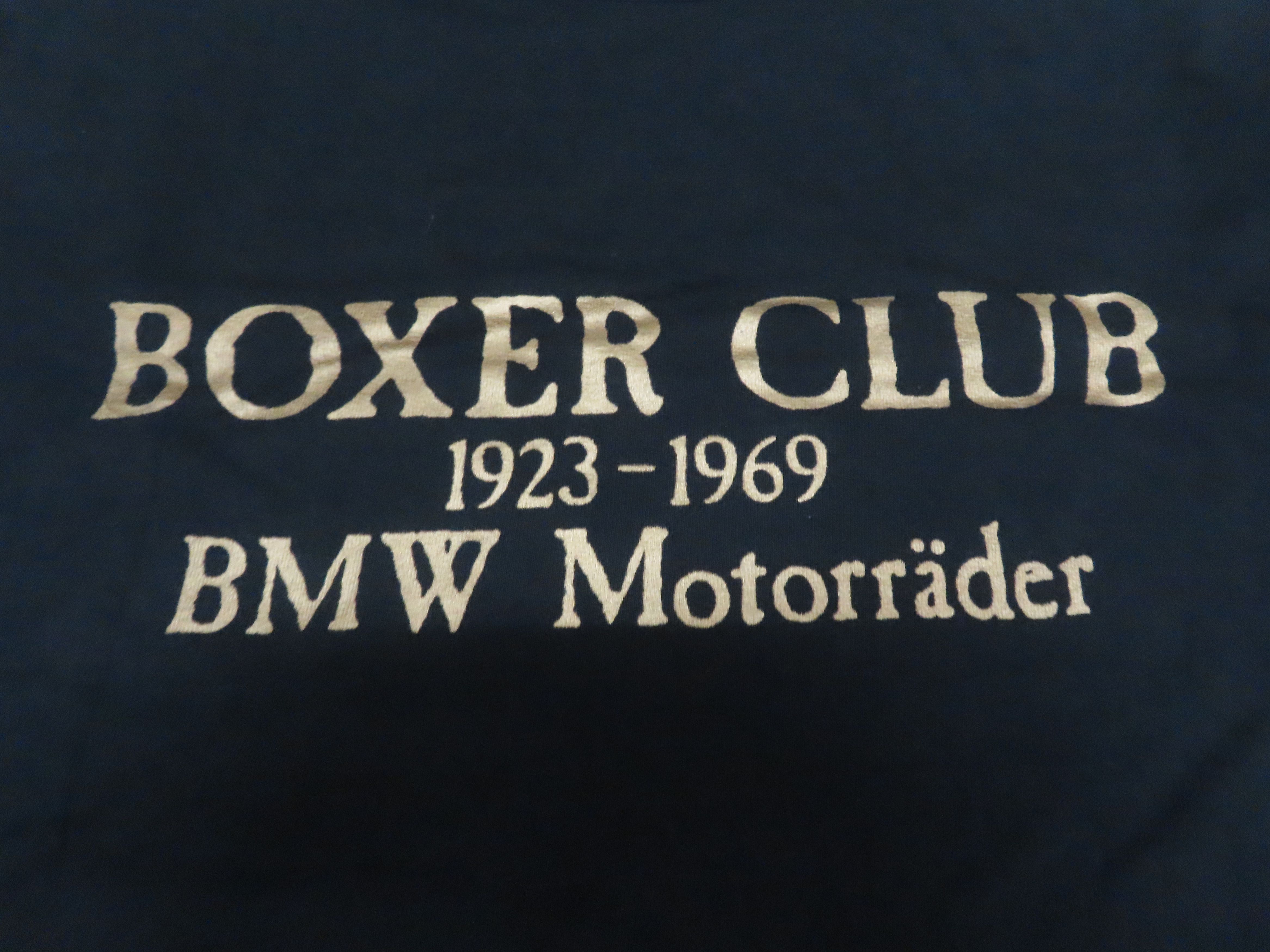 BMW Vintage BMW Boxer Club Motorrader T-Shirt Size US L / EU 52-54 / 3 - 4 Thumbnail