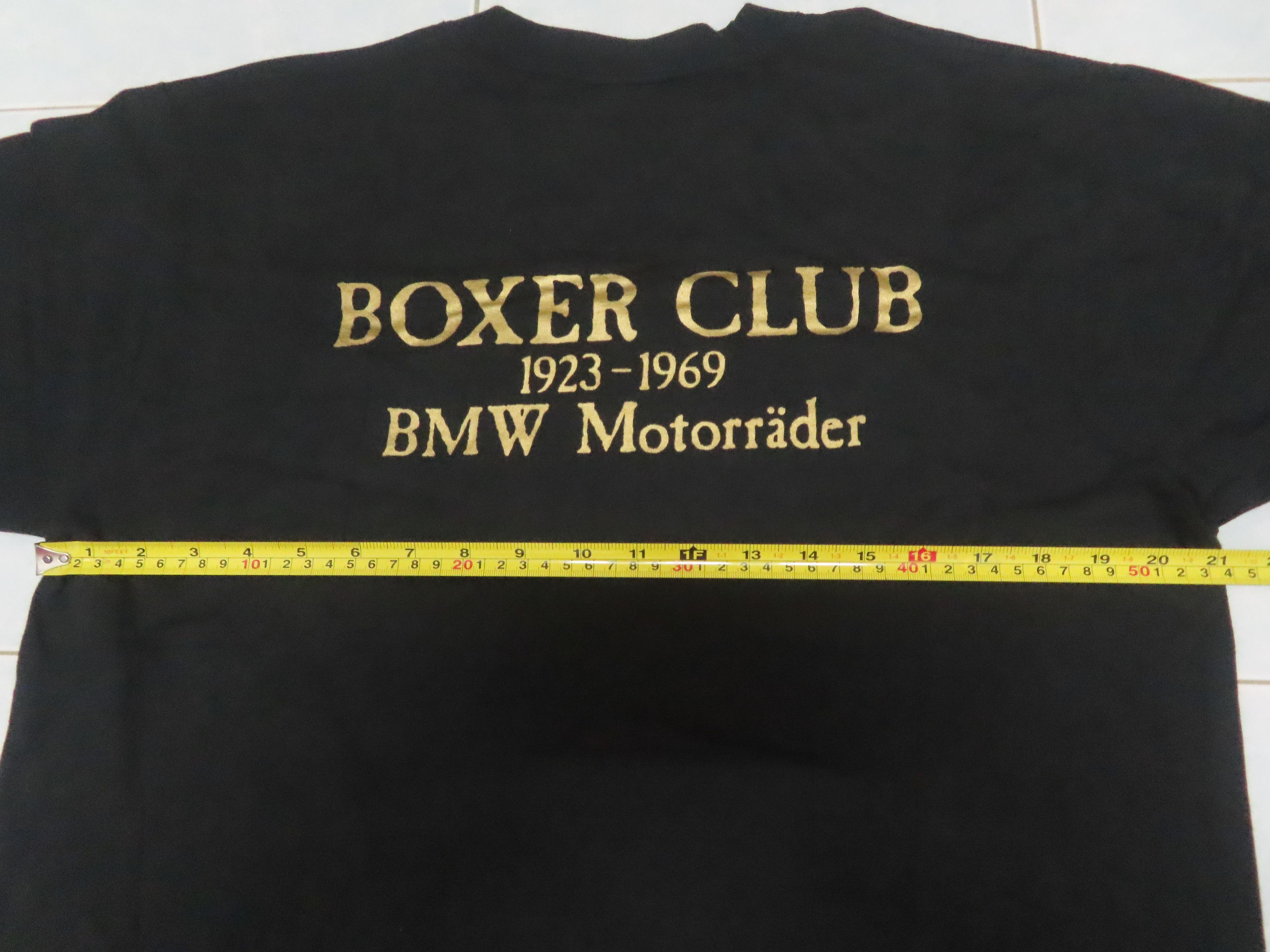 BMW Vintage BMW Boxer Club Motorrader T-Shirt Size US L / EU 52-54 / 3 - 10 Thumbnail