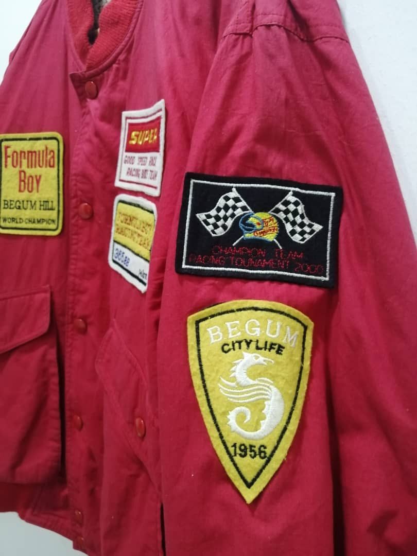 Vintage Vintage Rally Boy Bomber Jacket Racing Size US M / EU 48-50 / 2 - 3 Thumbnail