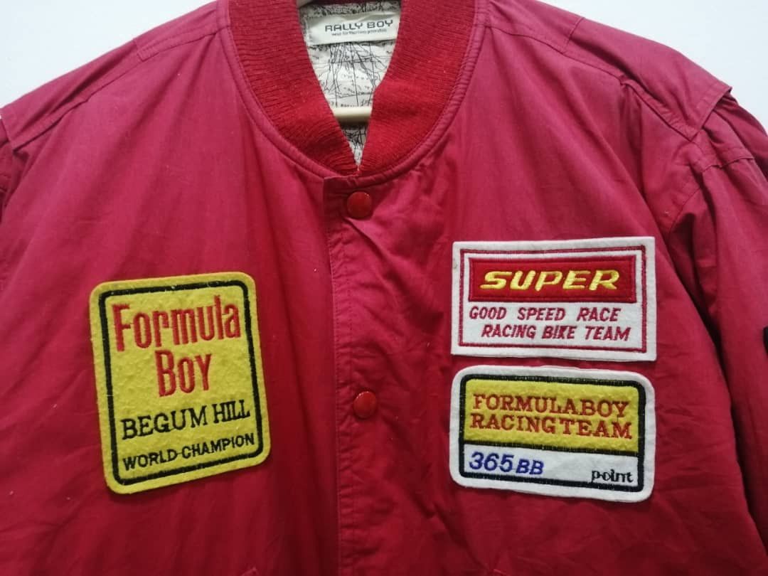Vintage Vintage Rally Boy Bomber Jacket Racing Size US M / EU 48-50 / 2 - 6 Thumbnail