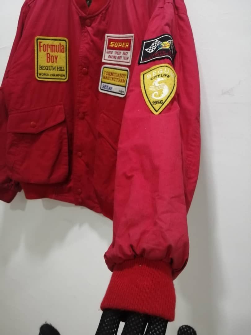 Vintage Vintage Rally Boy Bomber Jacket Racing Size US M / EU 48-50 / 2 - 4 Thumbnail