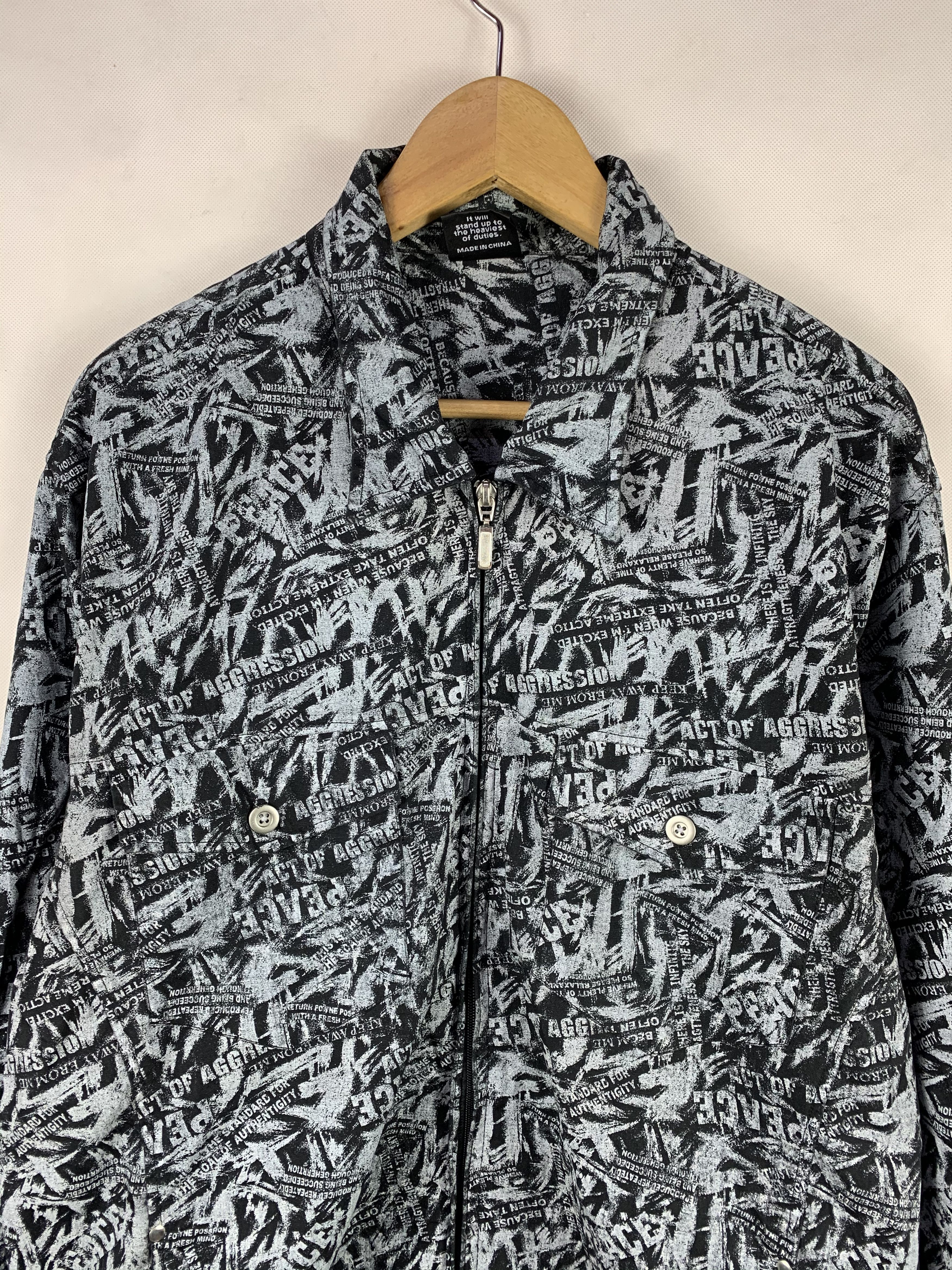 Japanese Brand Rare! Pract Fullprint OVP Light Workwear Jacket Size US XL / EU 56 / 4 - 5 Thumbnail