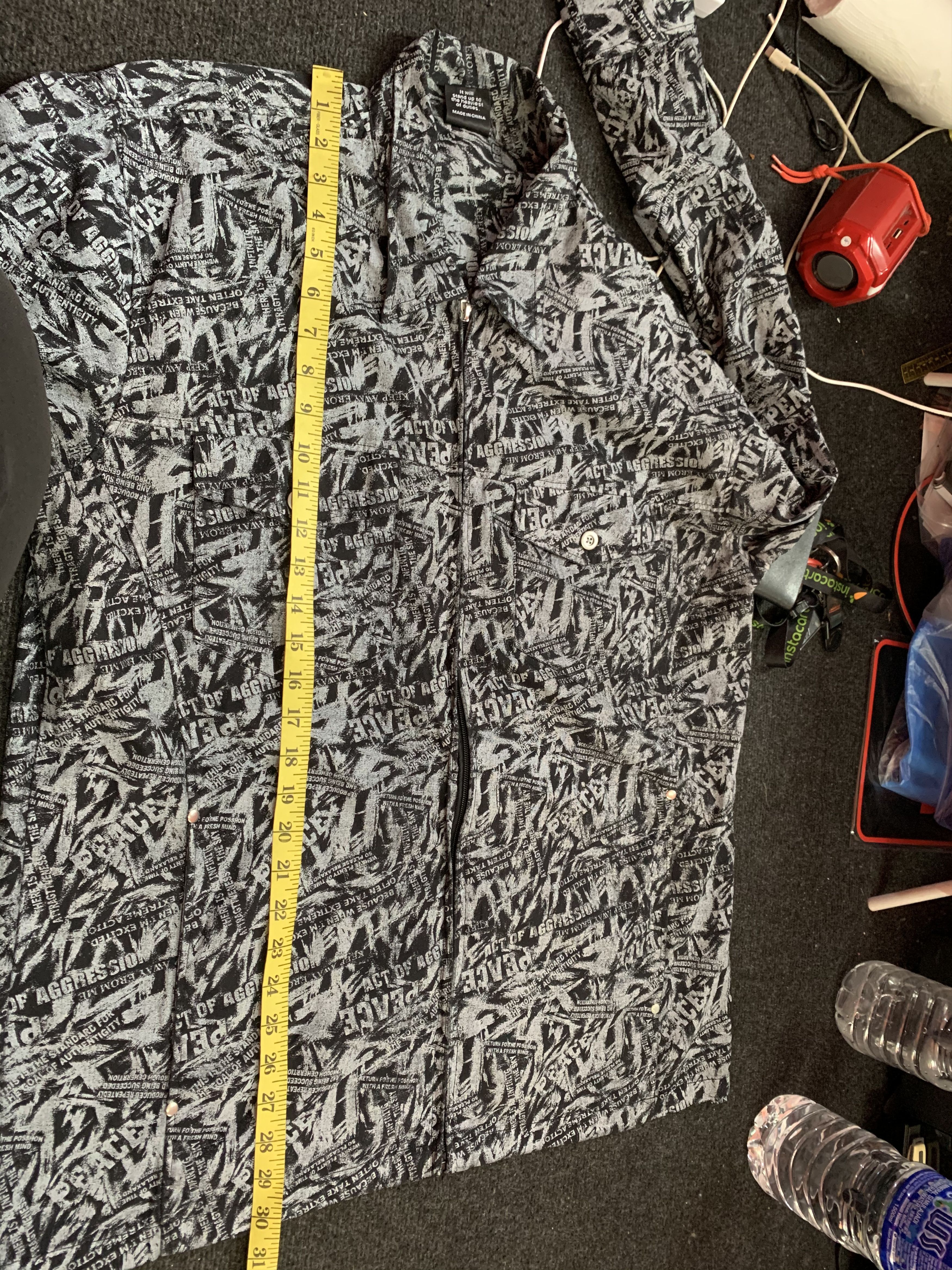 Japanese Brand Rare! Pract Fullprint OVP Light Workwear Jacket Size US XL / EU 56 / 4 - 13 Thumbnail