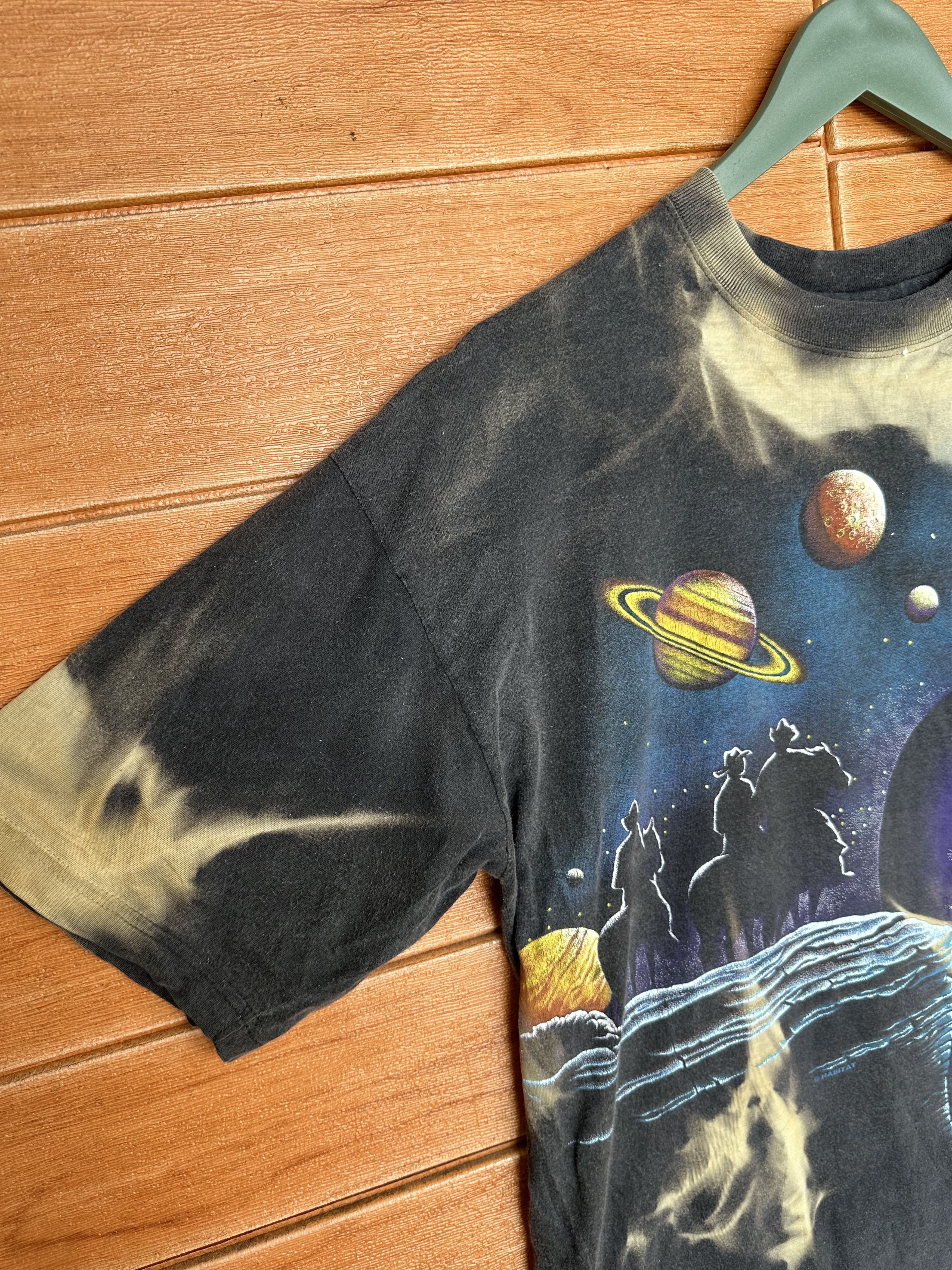 Vintage Vintage 90s Habitat "Planet & Solar System" AOP T-Shirt Size US M / EU 48-50 / 2 - 5 Thumbnail