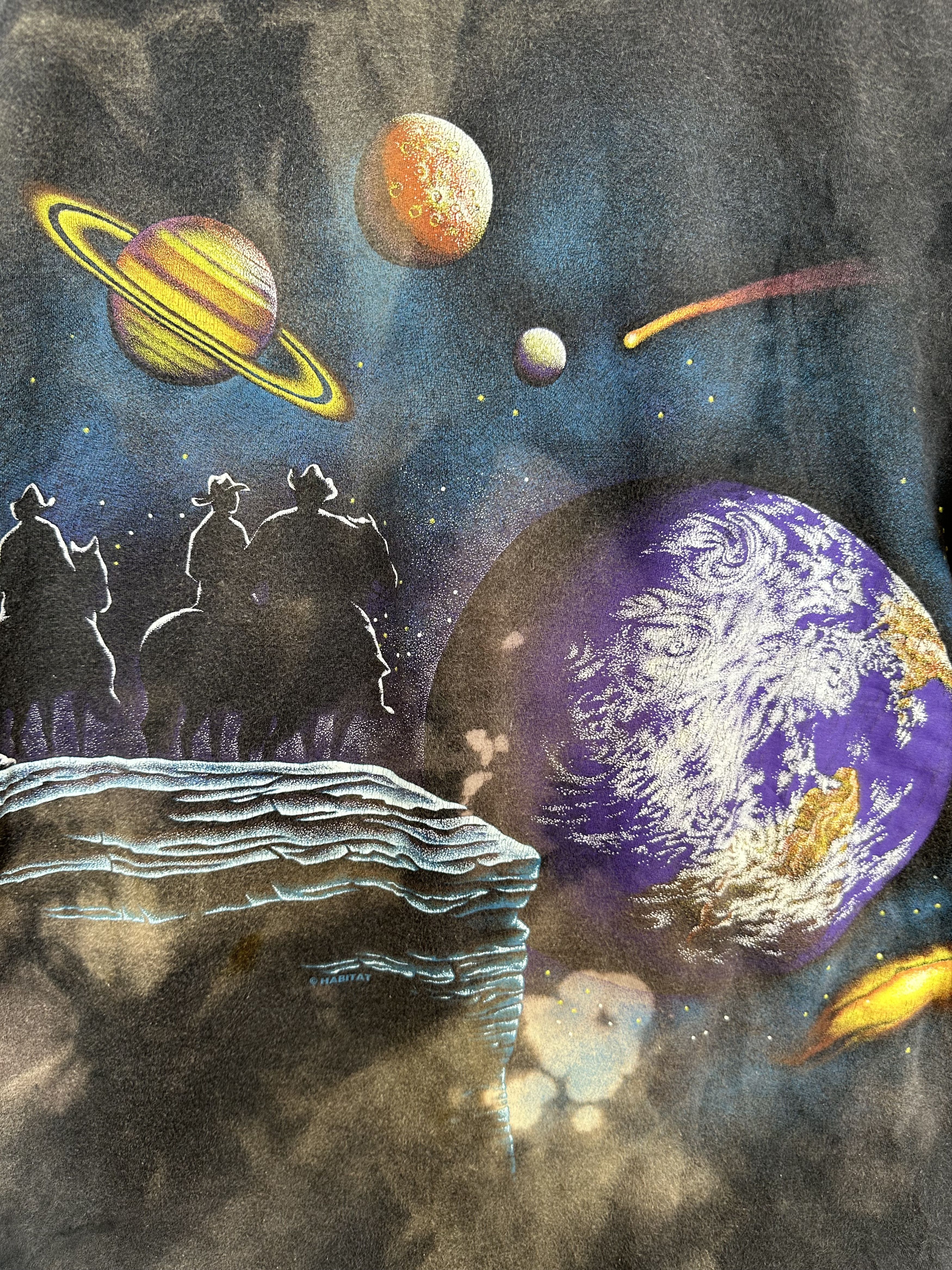 Vintage Vintage 90s Habitat "Planet & Solar System" AOP T-Shirt Size US M / EU 48-50 / 2 - 8 Thumbnail