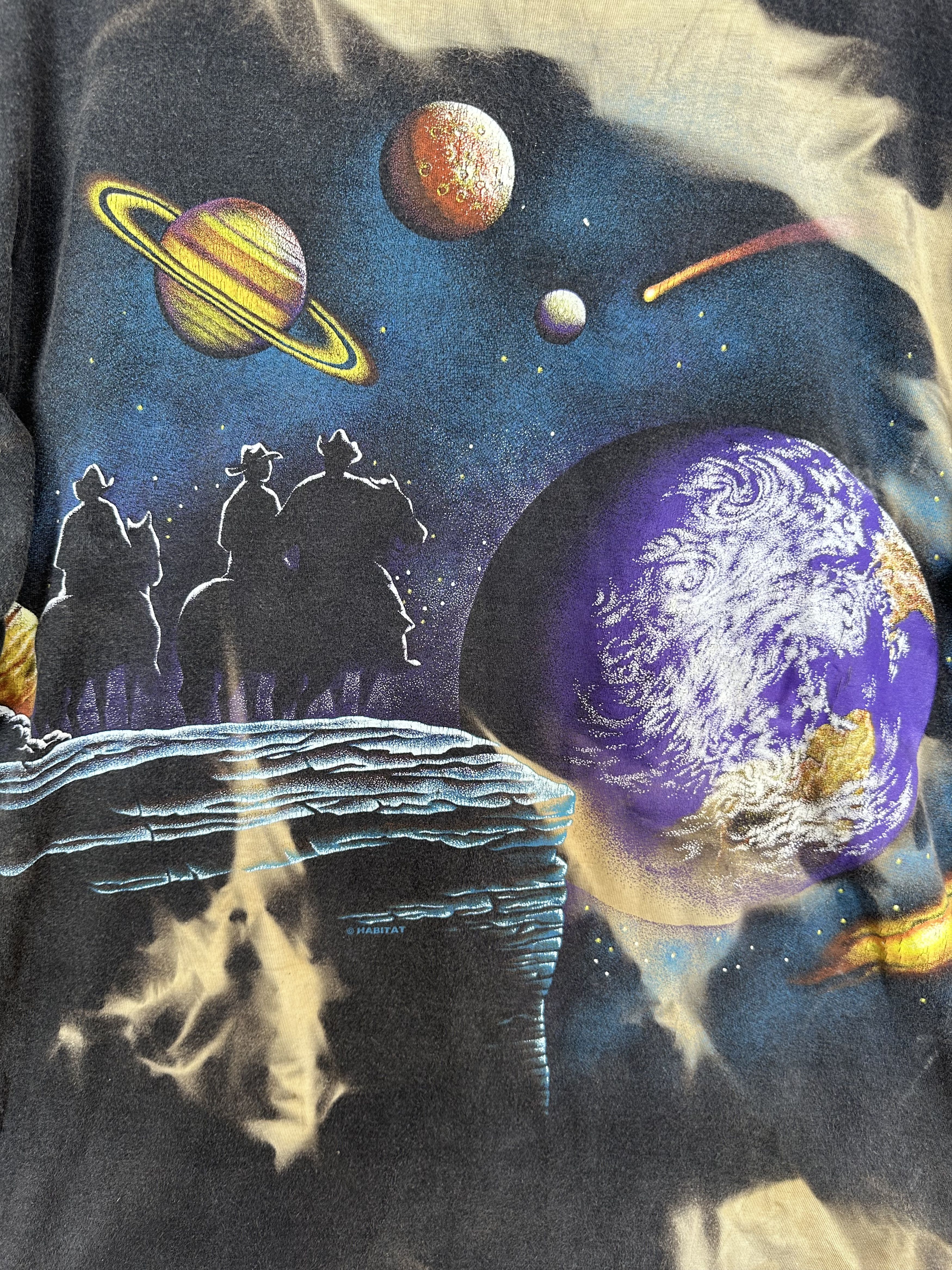 Vintage Vintage 90s Habitat "Planet & Solar System" AOP T-Shirt Size US M / EU 48-50 / 2 - 3 Thumbnail