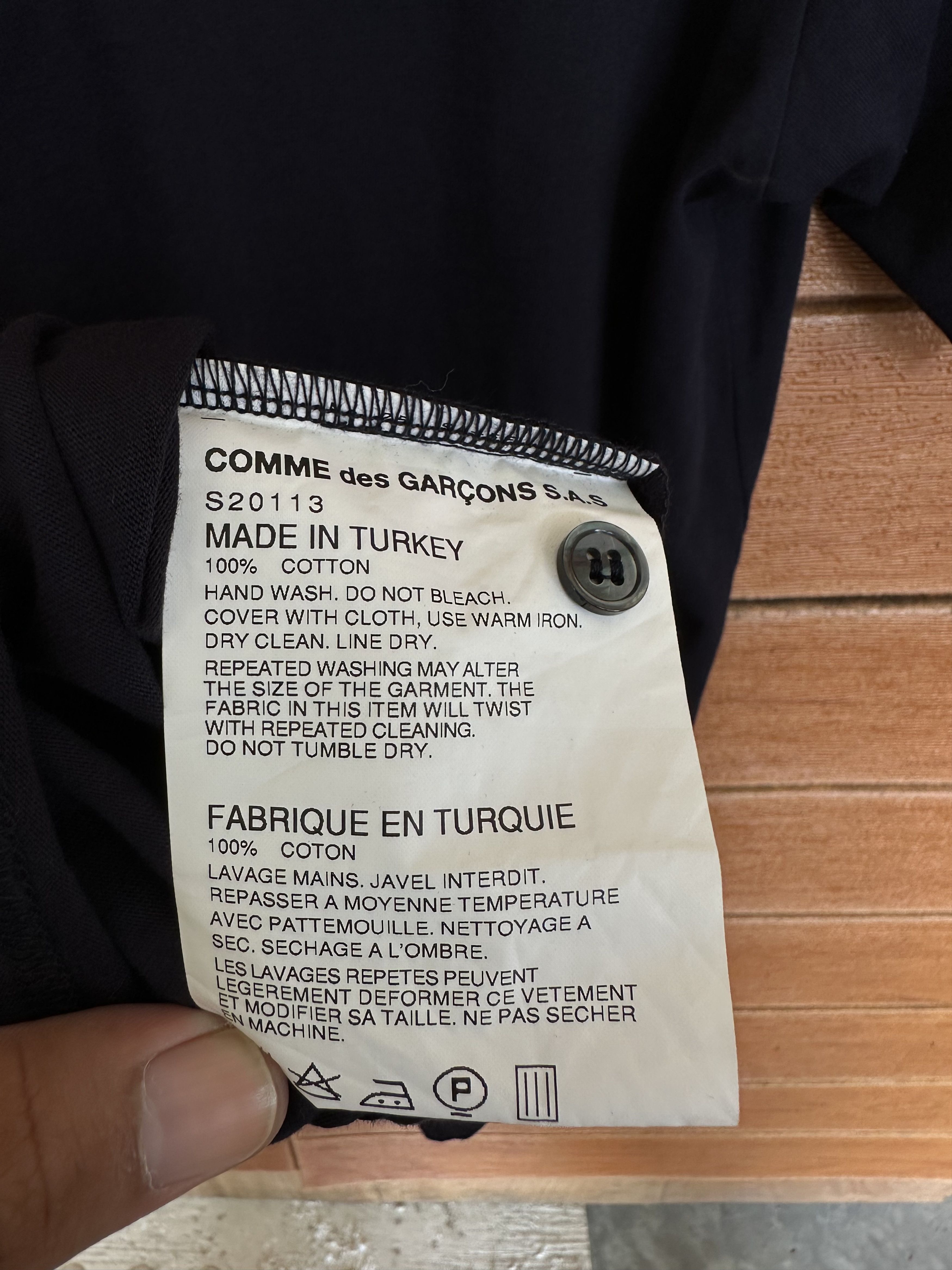 Comme des Garcons 🇯🇵 Comme Des Garcons Polo Shirt Size US M / EU 48-50 / 2 - 7 Thumbnail