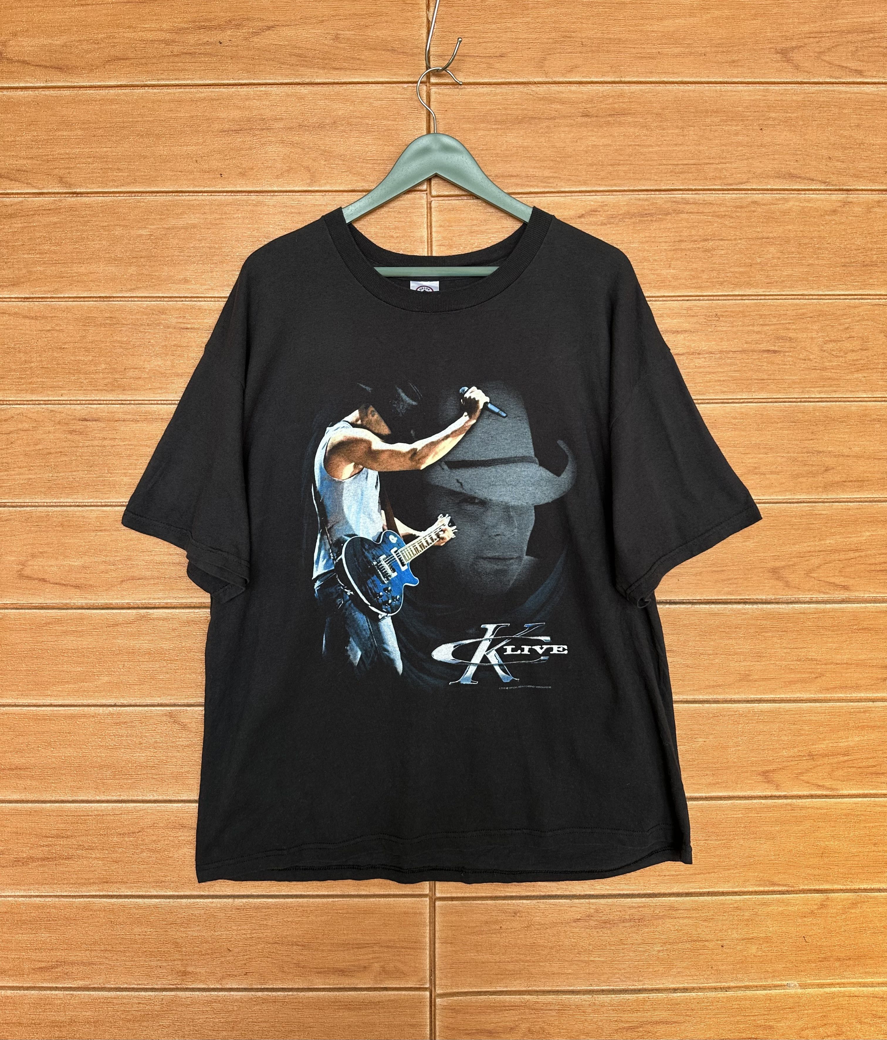 Band Tees Vintage 00s Kenny Chesney "Hillbilly Rock Star" Tour 2006 Size US XL / EU 56 / 4 - 2 Thumbnail