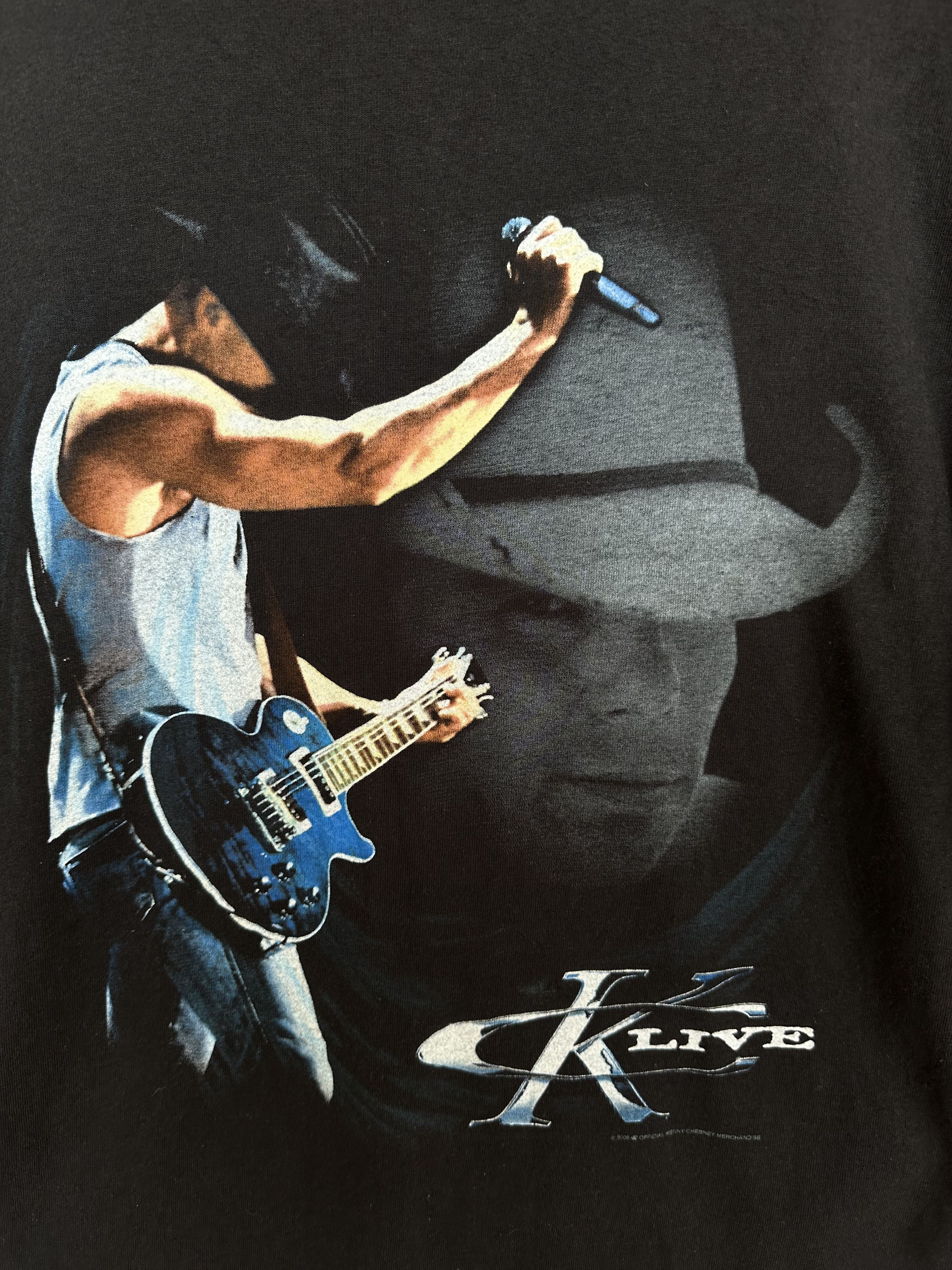 Band Tees Vintage 00s Kenny Chesney "Hillbilly Rock Star" Tour 2006 Size US XL / EU 56 / 4 - 3 Thumbnail