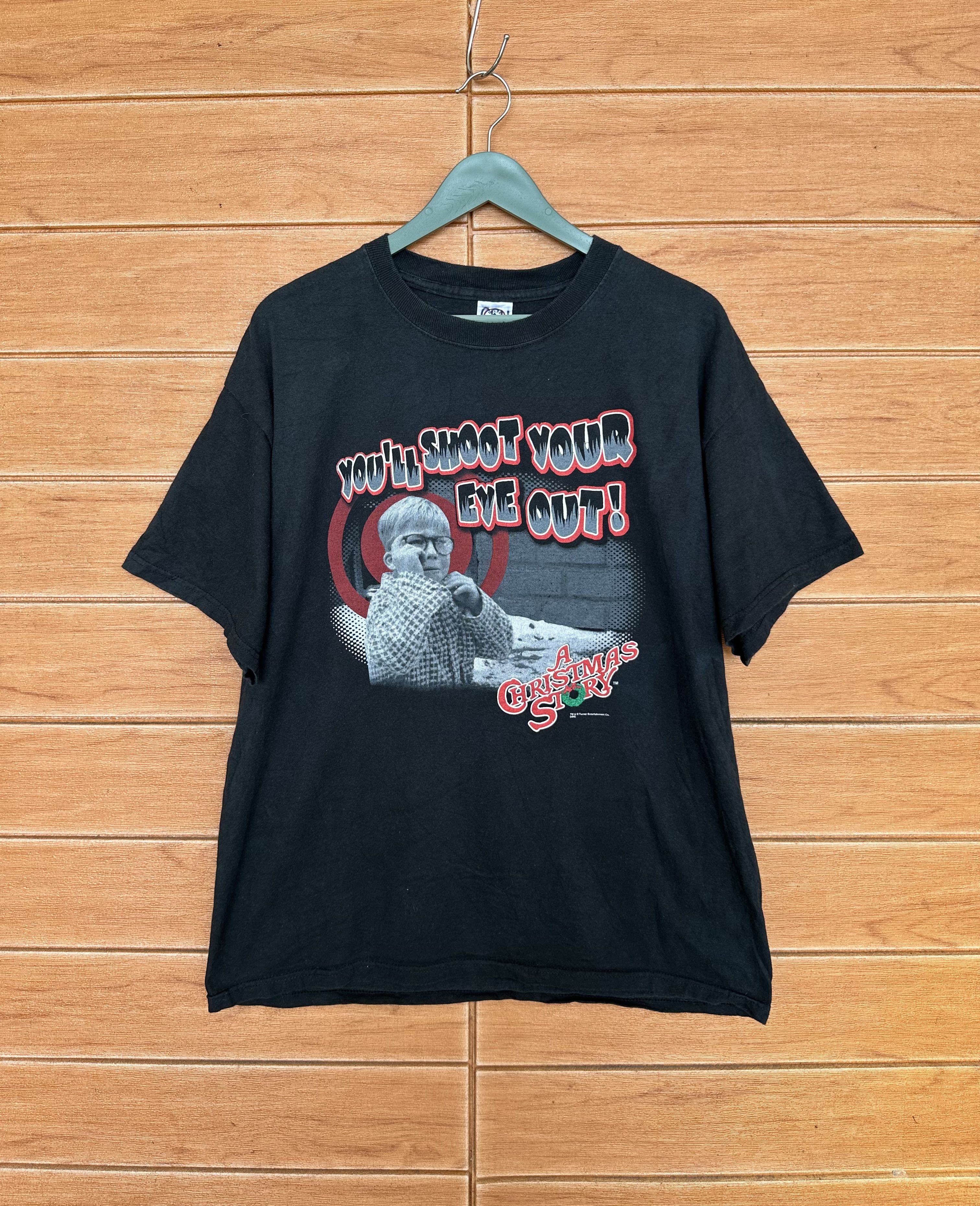 Vintage Vintage 00s A Christmas Story Film Movie T-Shirt Size US L / EU 52-54 / 3 - 2 Thumbnail