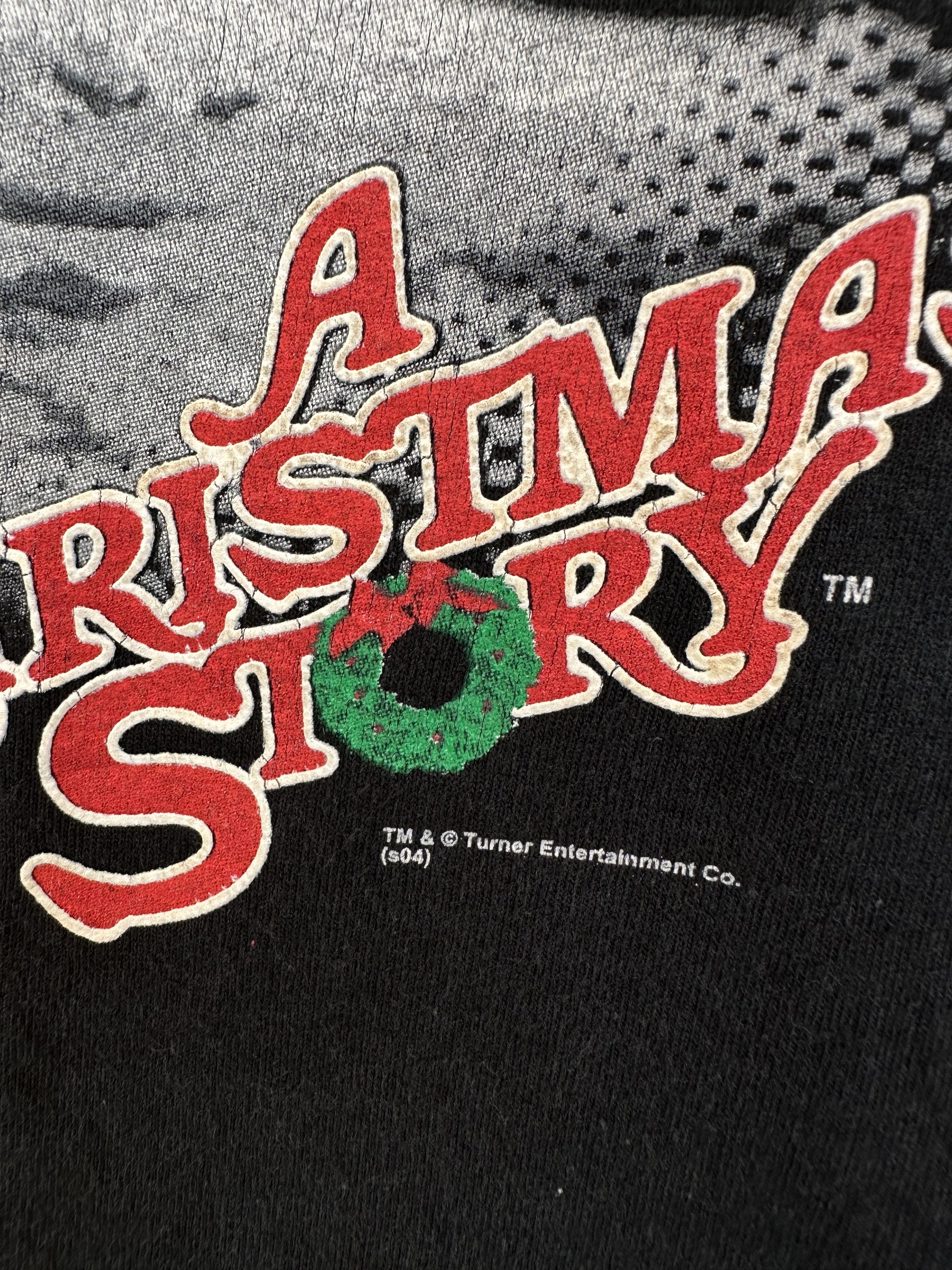 Vintage Vintage 00s A Christmas Story Film Movie T-Shirt Size US L / EU 52-54 / 3 - 4 Thumbnail