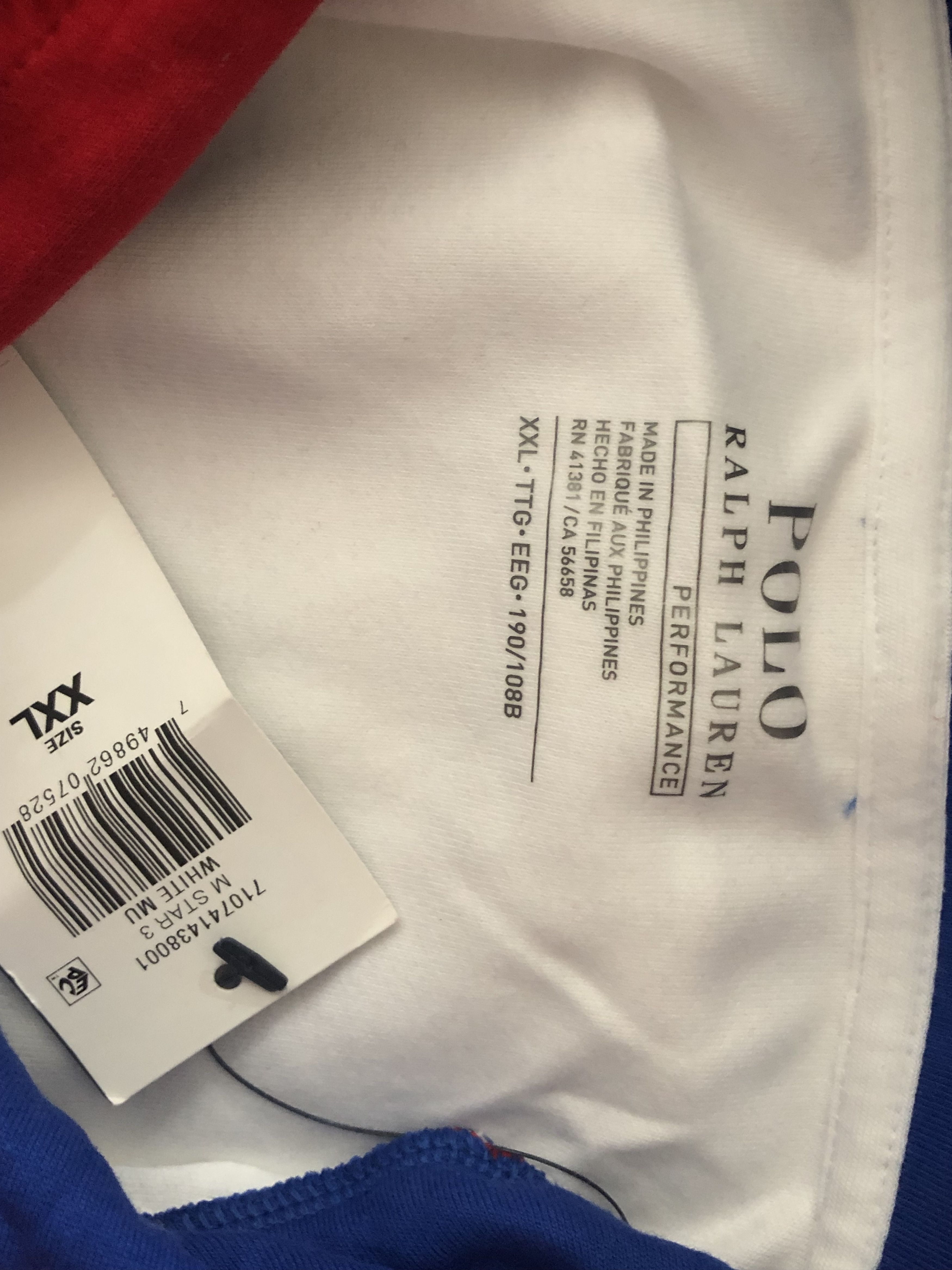 Polo Ralph Lauren POLO RALPH LAUREN DOUBLE KNIT COLOR BLOCK HOODIE XXL Size US XXL / EU 58 / 5 - 5 Thumbnail