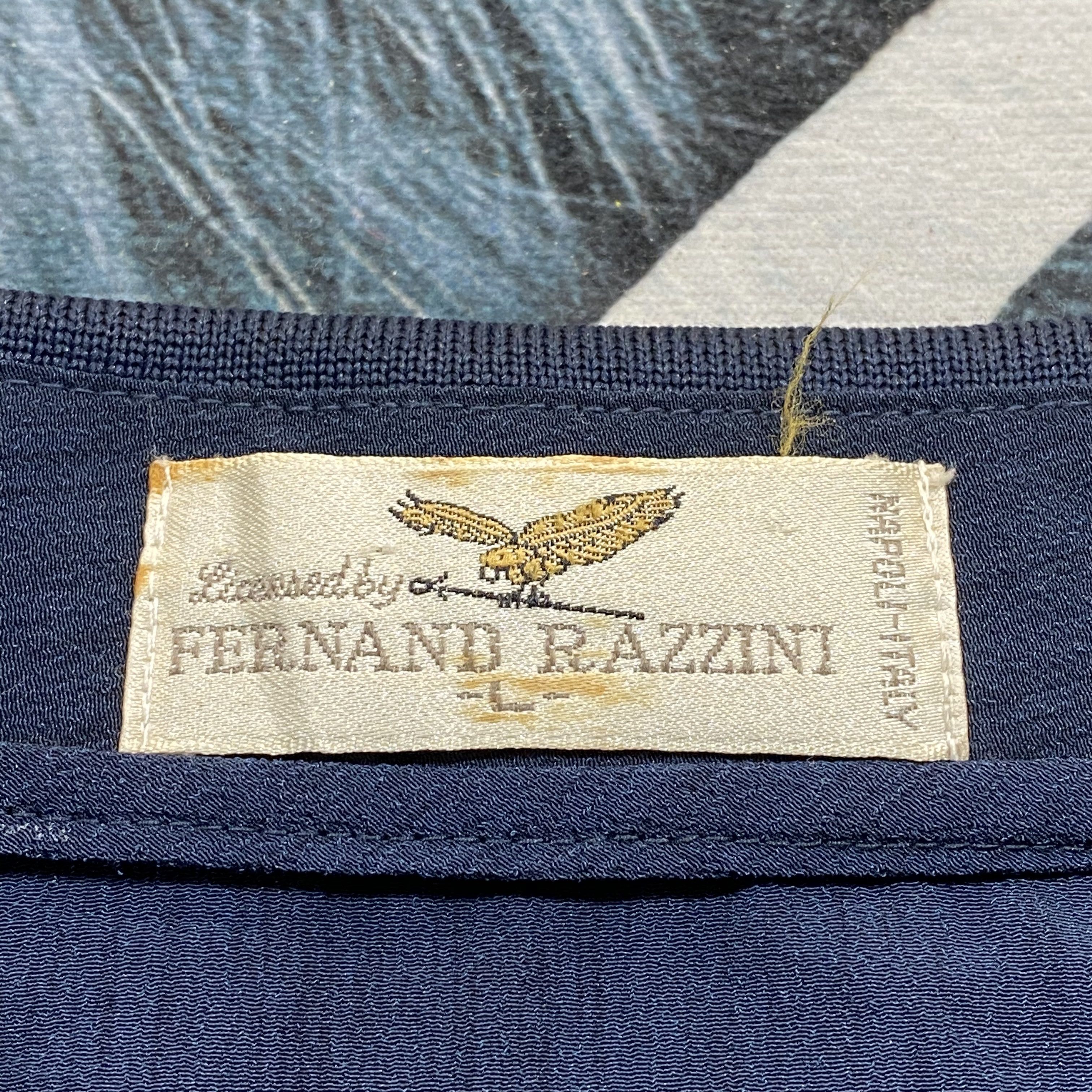 Vintage Vintage Fernand Razzini Light Polo Sweatshirt Size US L / EU 52-54 / 3 - 9 Thumbnail