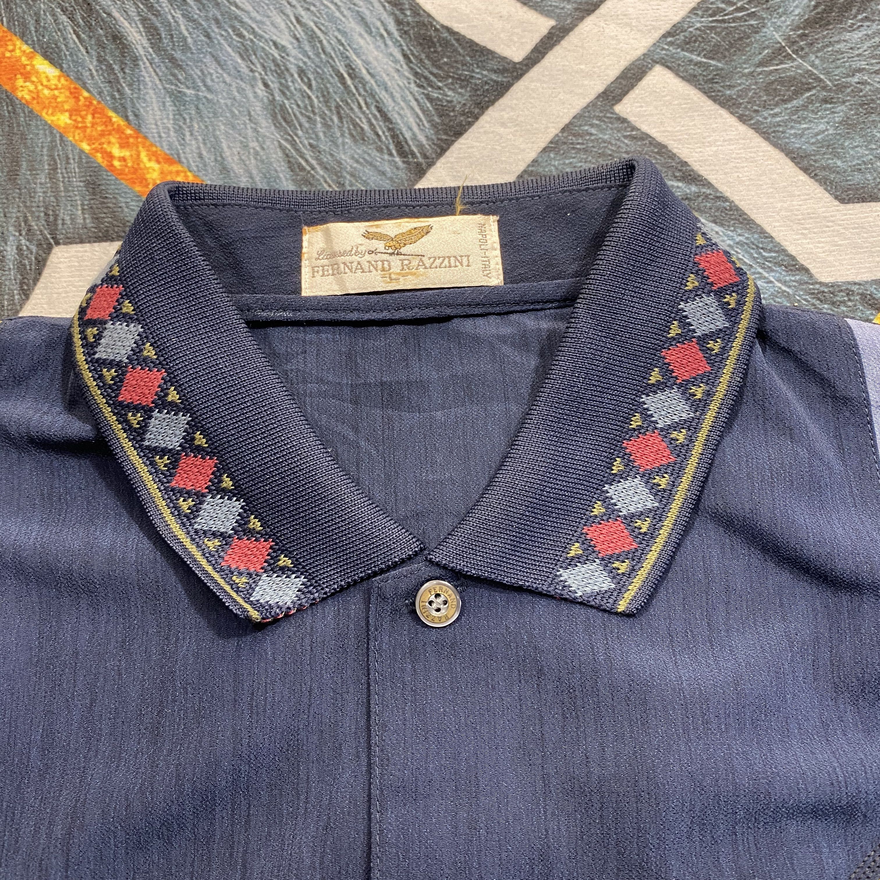 Vintage Vintage Fernand Razzini Light Polo Sweatshirt Size US L / EU 52-54 / 3 - 8 Thumbnail