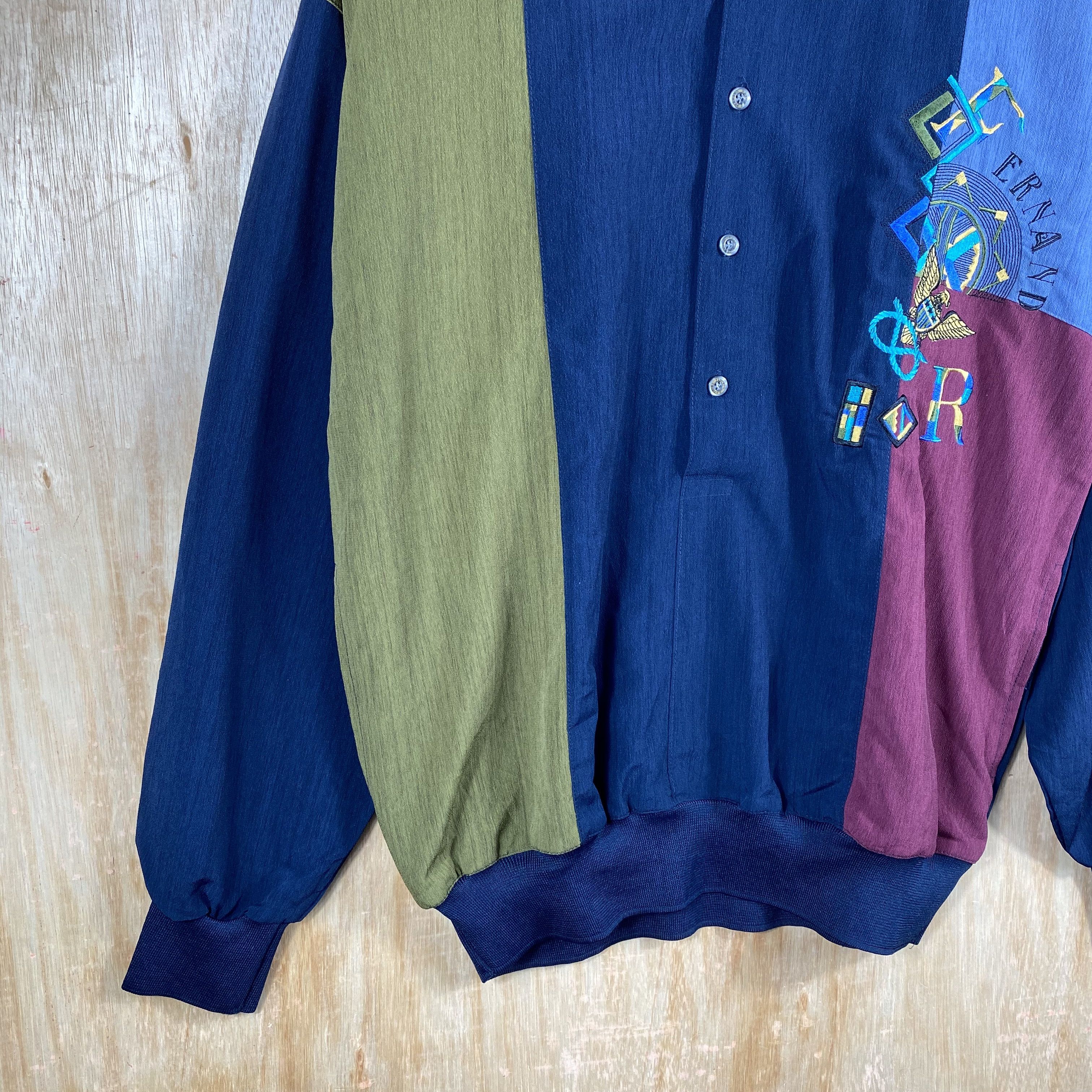 Vintage Vintage Fernand Razzini Light Polo Sweatshirt Size US L / EU 52-54 / 3 - 6 Thumbnail