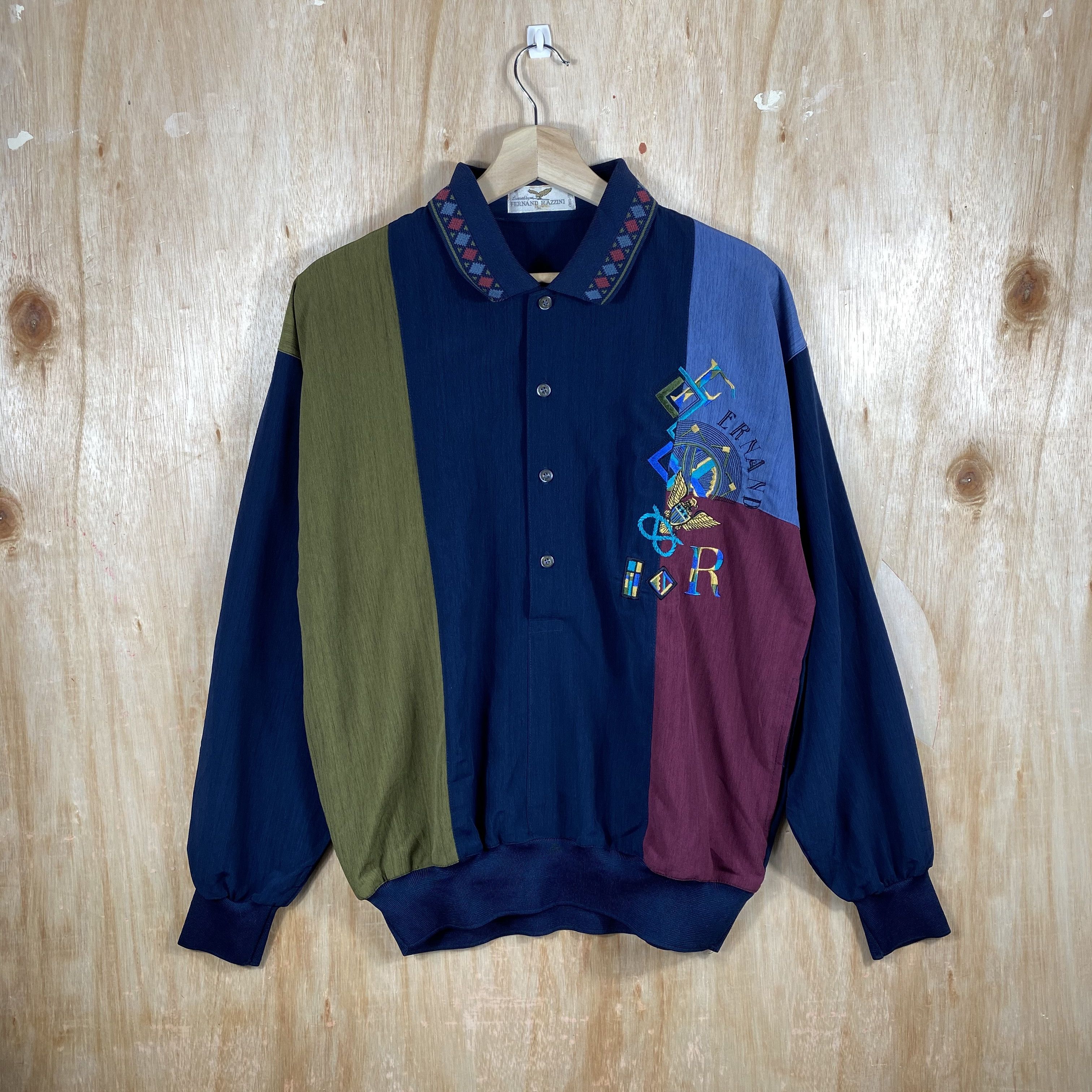 Vintage Fernand Razzini Light Polo Sweatshirt