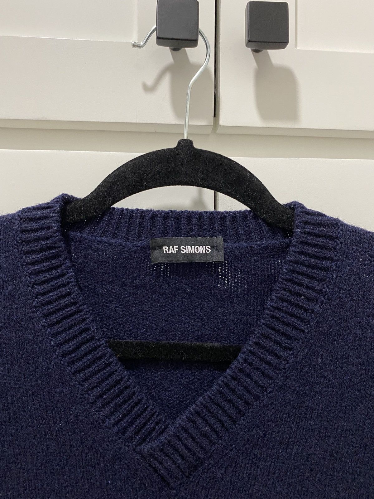 Raf Simons RAF Simmons Navy Sweater Size US L / EU 52-54 / 3 - 2 Thumbnail