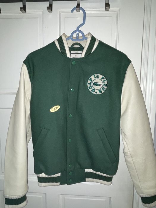 Golf le fleur lacoste deals teddy jacket green