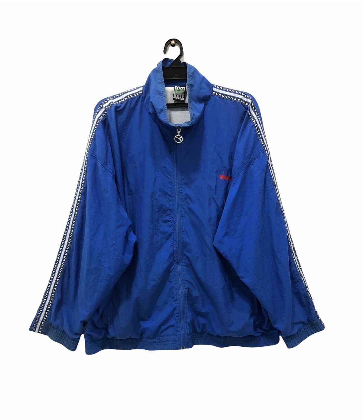 Diadora × Vintage Vintage Diadora Light Your Fire Sportswear Jacket Size US XL / EU 56 / 4 - 1 Thumbnail