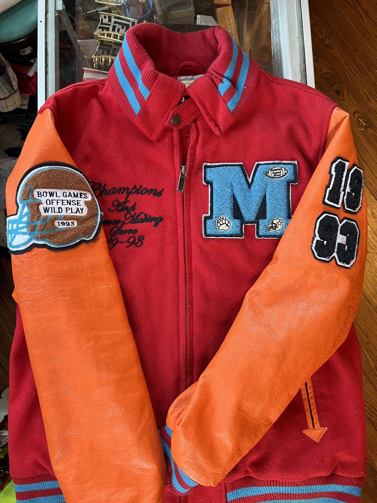 Pre-Order Denim Sports Jackets w/Chenille Patches