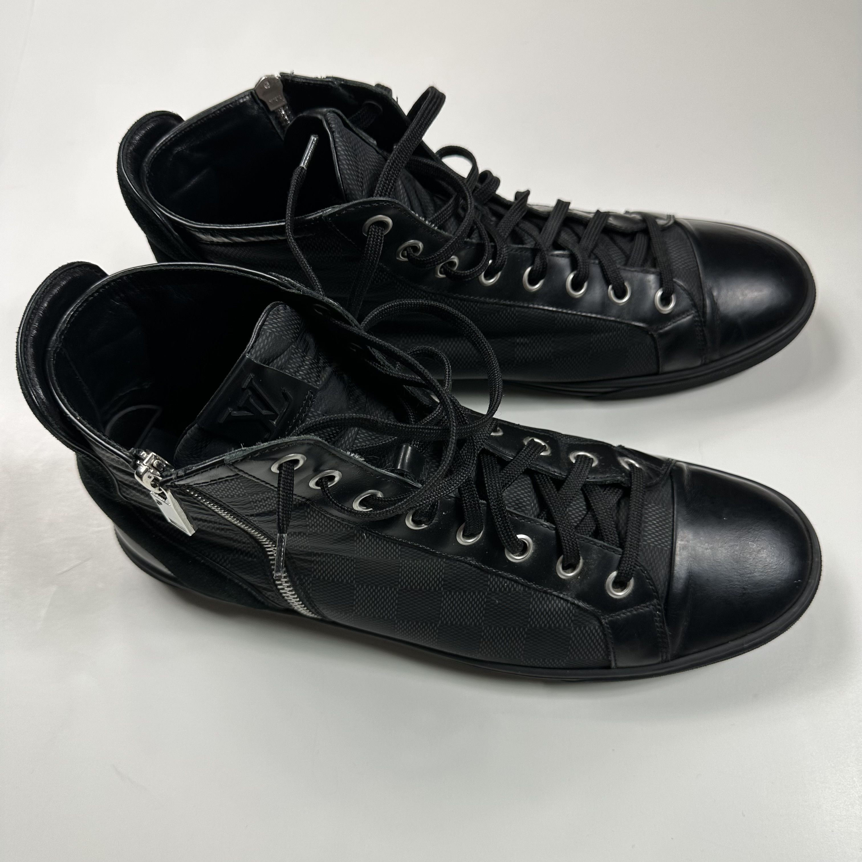 Louis Vuitton Damier Aventure Sneaker Boots Size US 10 / EU 43 - 2 Thumbnail