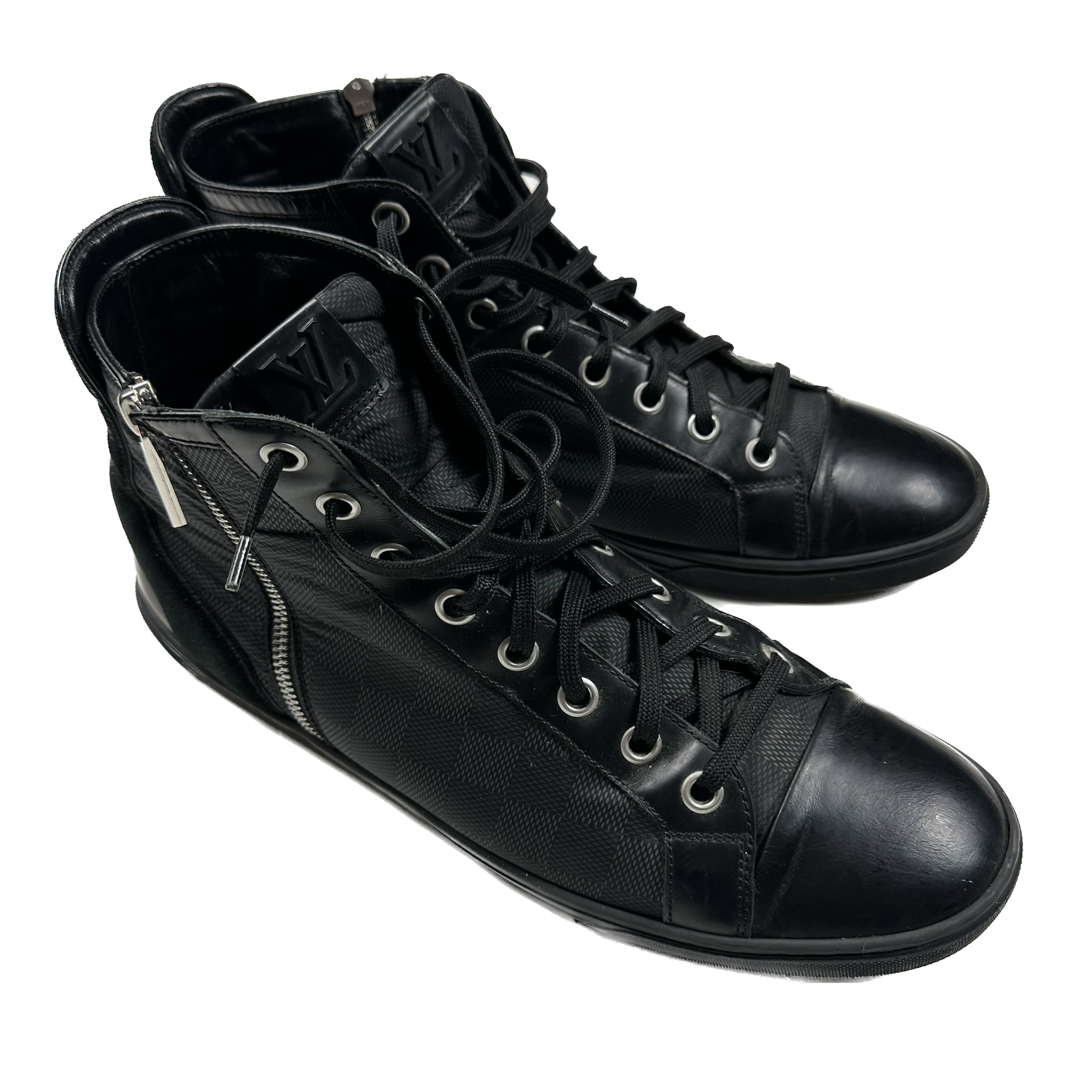 Louis Vuitton Damier Aventure Sneaker Boots Size US 10 / EU 43 - 1 Thumbnail