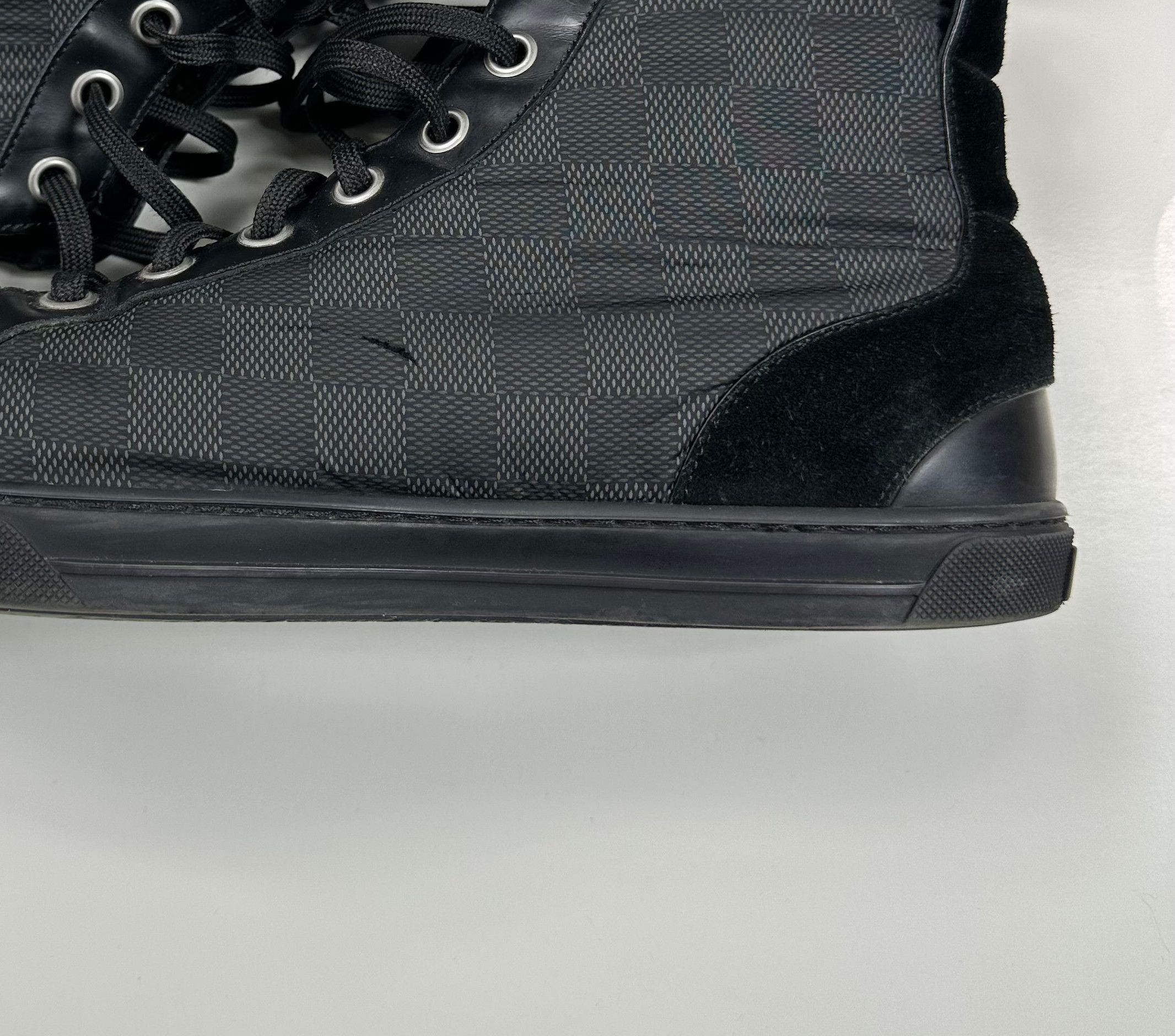 Louis Vuitton Damier Aventure Sneaker Boots Size US 10 / EU 43 - 12 Thumbnail