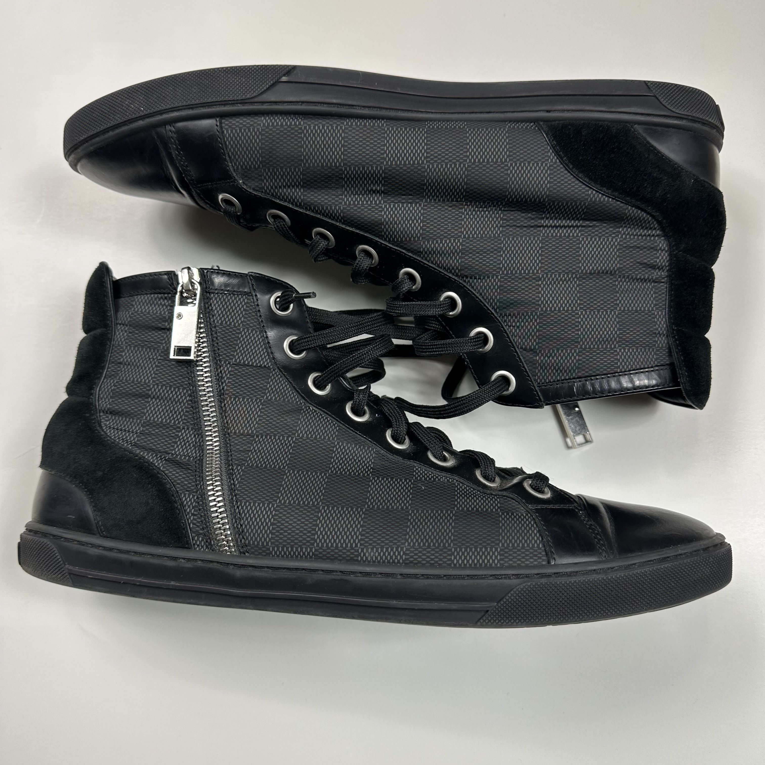 Louis Vuitton Damier Aventure Sneaker Boots Size US 10 / EU 43 - 5 Thumbnail
