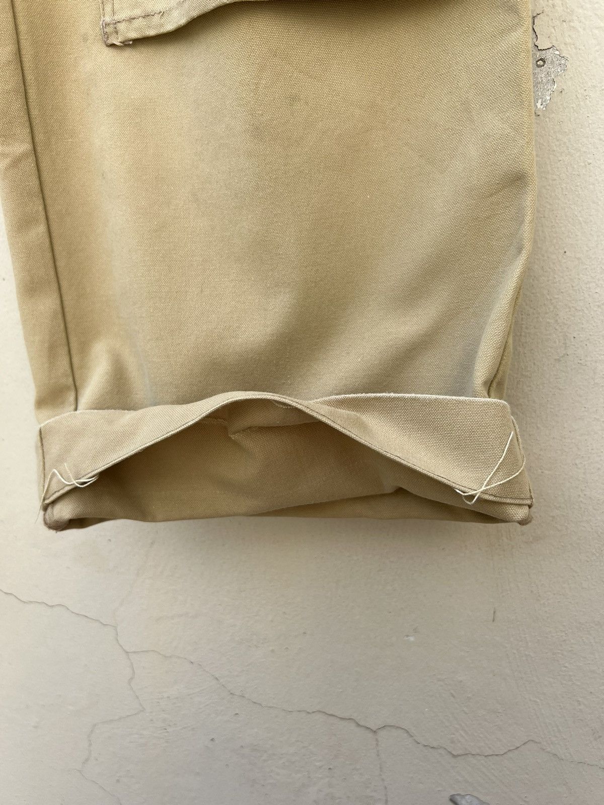 Patagonia × Vintage VTG 70s 80s Patagonia Sun Fade Cream Double Knee Work Pant Size US 36 / EU 52 - 10 Thumbnail