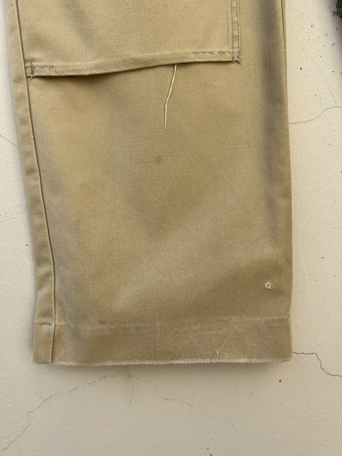 Patagonia × Vintage VTG 70s 80s Patagonia Sun Fade Cream Double Knee Work Pant Size US 36 / EU 52 - 5 Thumbnail