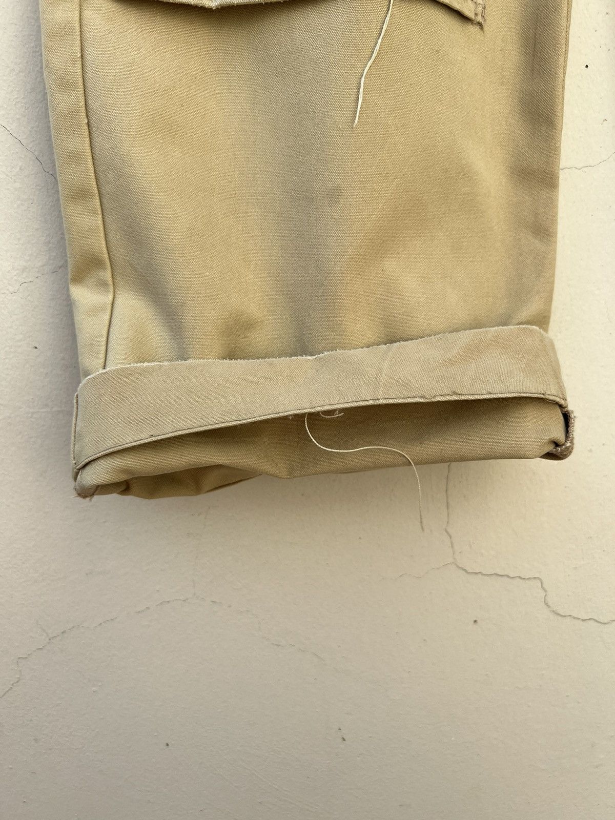 Patagonia × Vintage VTG 70s 80s Patagonia Sun Fade Cream Double Knee Work Pant Size US 36 / EU 52 - 6 Thumbnail