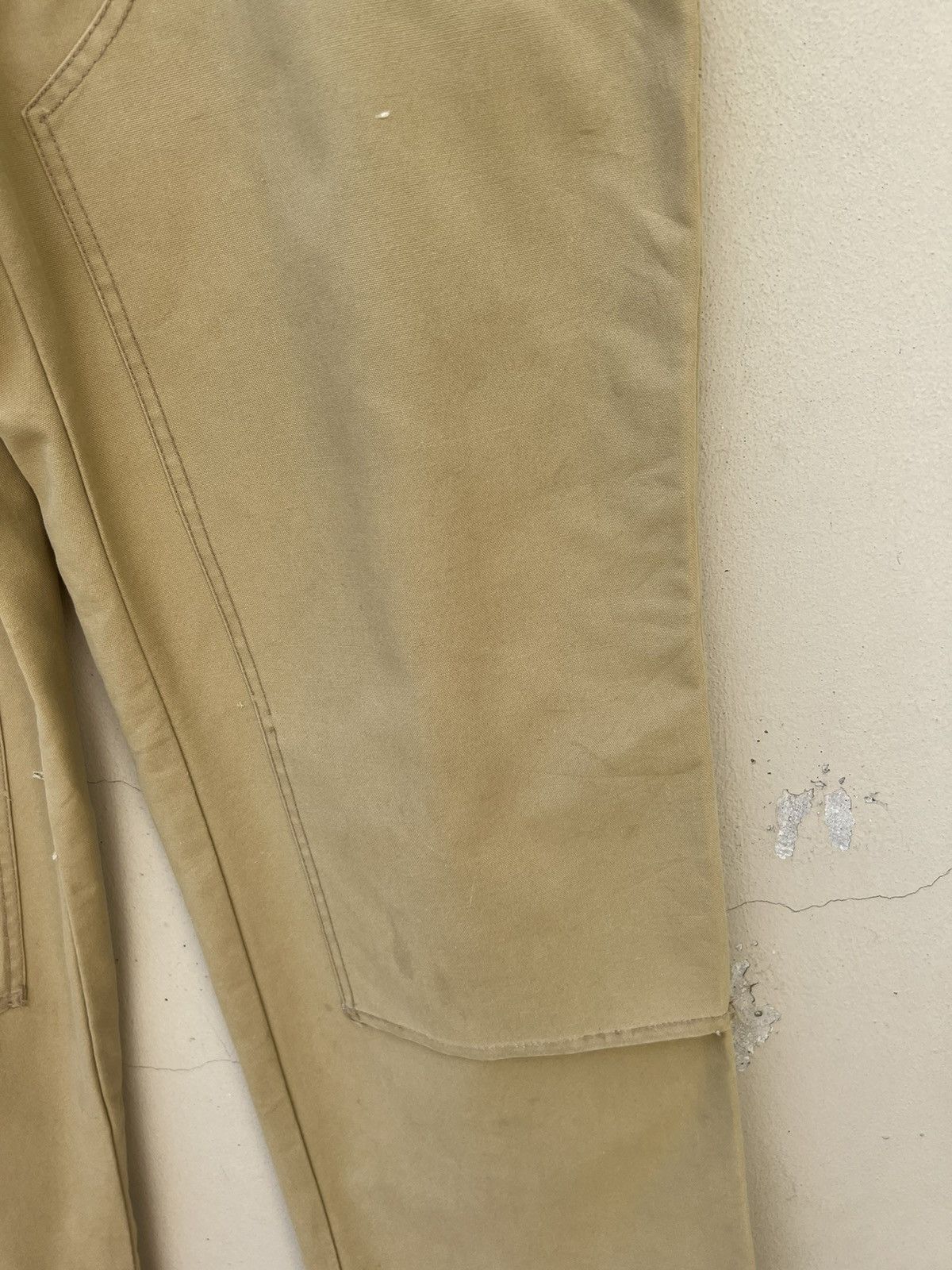 Patagonia × Vintage VTG 70s 80s Patagonia Sun Fade Cream Double Knee Work Pant Size US 36 / EU 52 - 8 Thumbnail