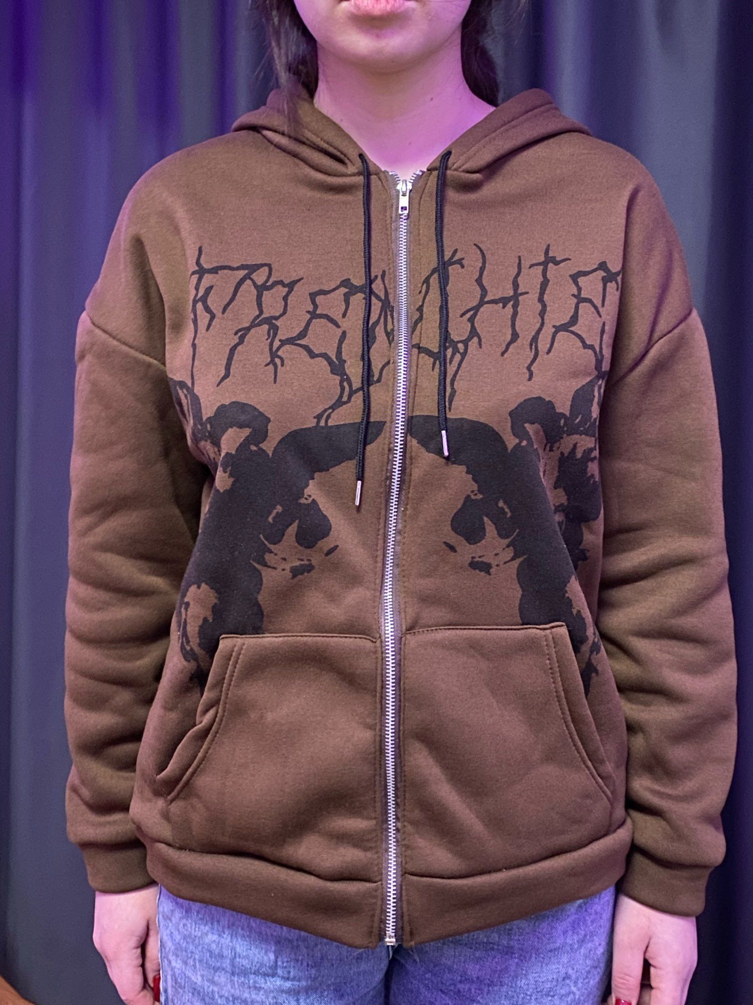 Grunt Style × Japanese Brand Angel Fairy zipper Hoodies Size US M / EU 48-50 / 2 - 9 Thumbnail