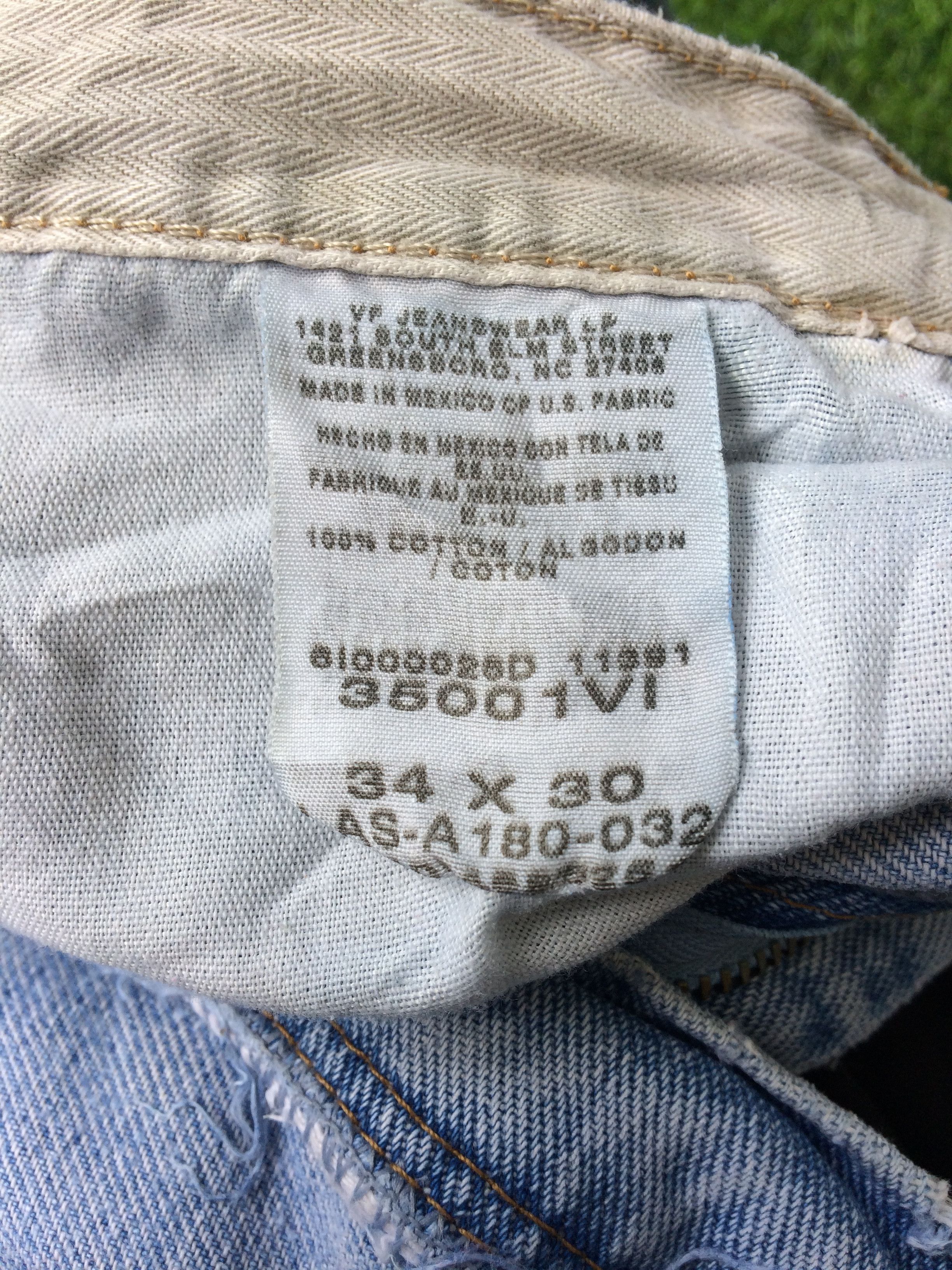 Wrangler Wrangler Western Distressed Faded Jeans #B-318 Size US 33 - 12 Thumbnail