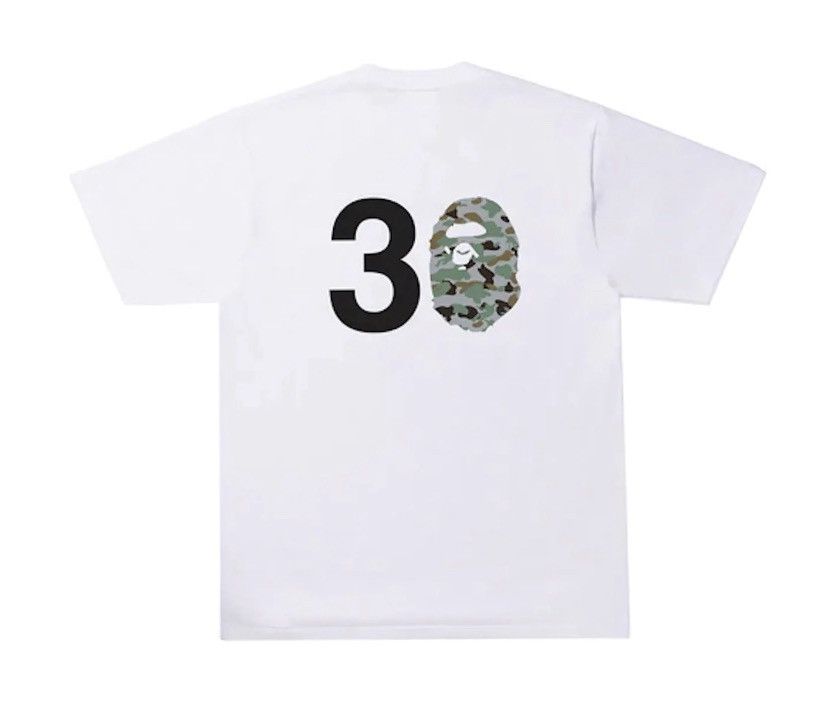 image of Bape X Union 30Th Anniversary Tee in White, Men's (Size XL)