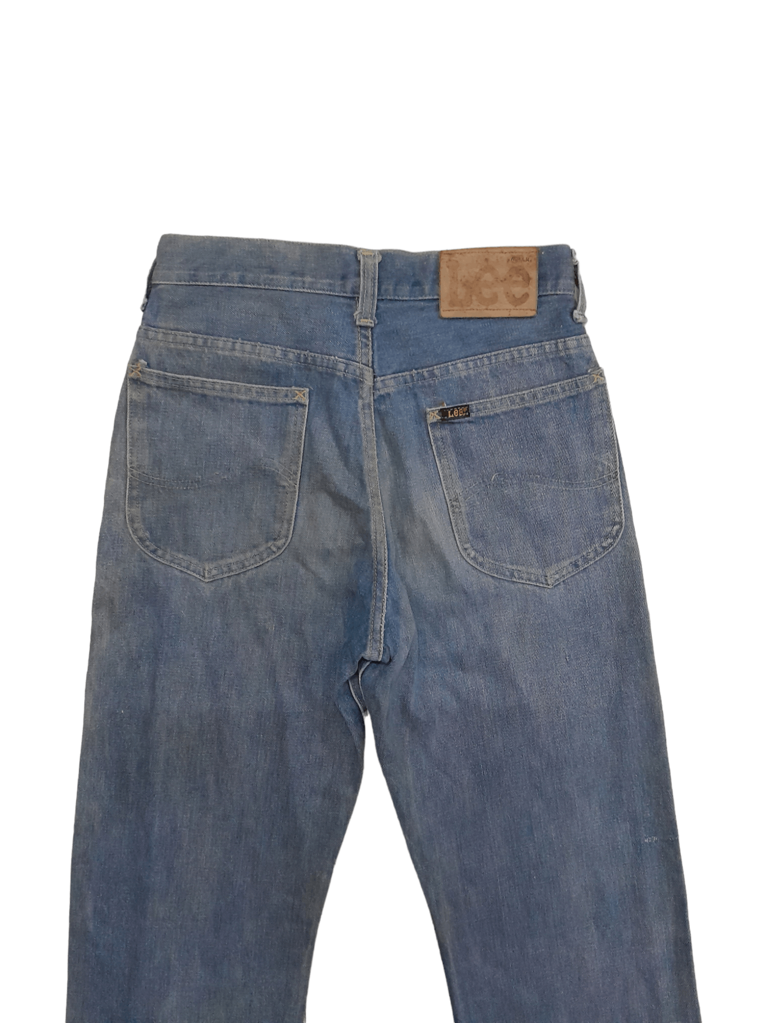 Lee × Vintage 70s LEE Denim Yellow Stitch Talon (E544) Size US 26 / EU 42 - 2 Thumbnail