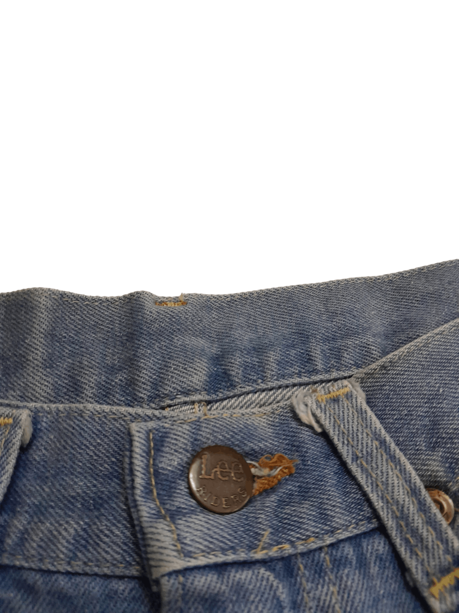Lee × Vintage 70s LEE Denim Yellow Stitch Talon (E544) Size US 26 / EU 42 - 6 Thumbnail