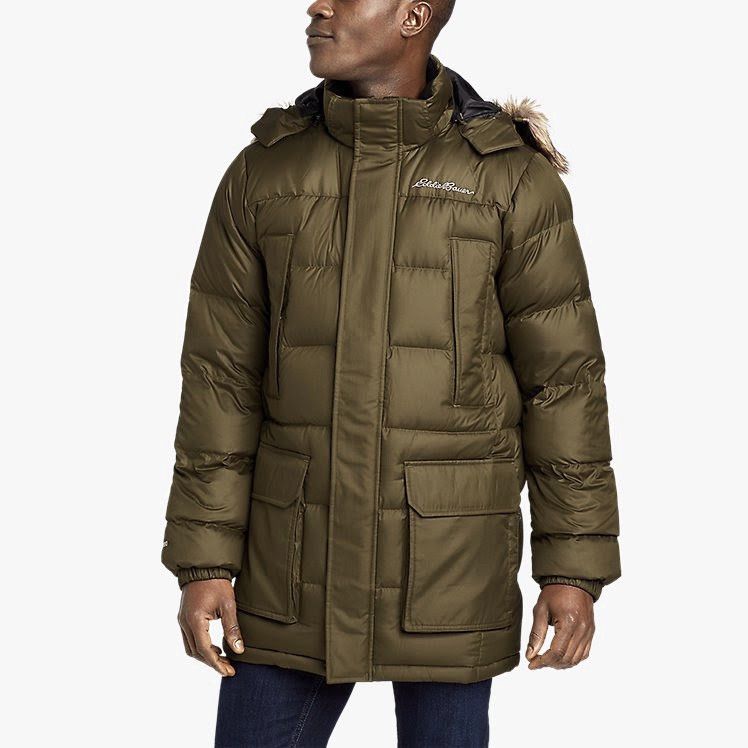 Doudoune Eddie Bauer Luna Peak EB550 – Femme – Taille L – Noire – Capuche – Occasion
