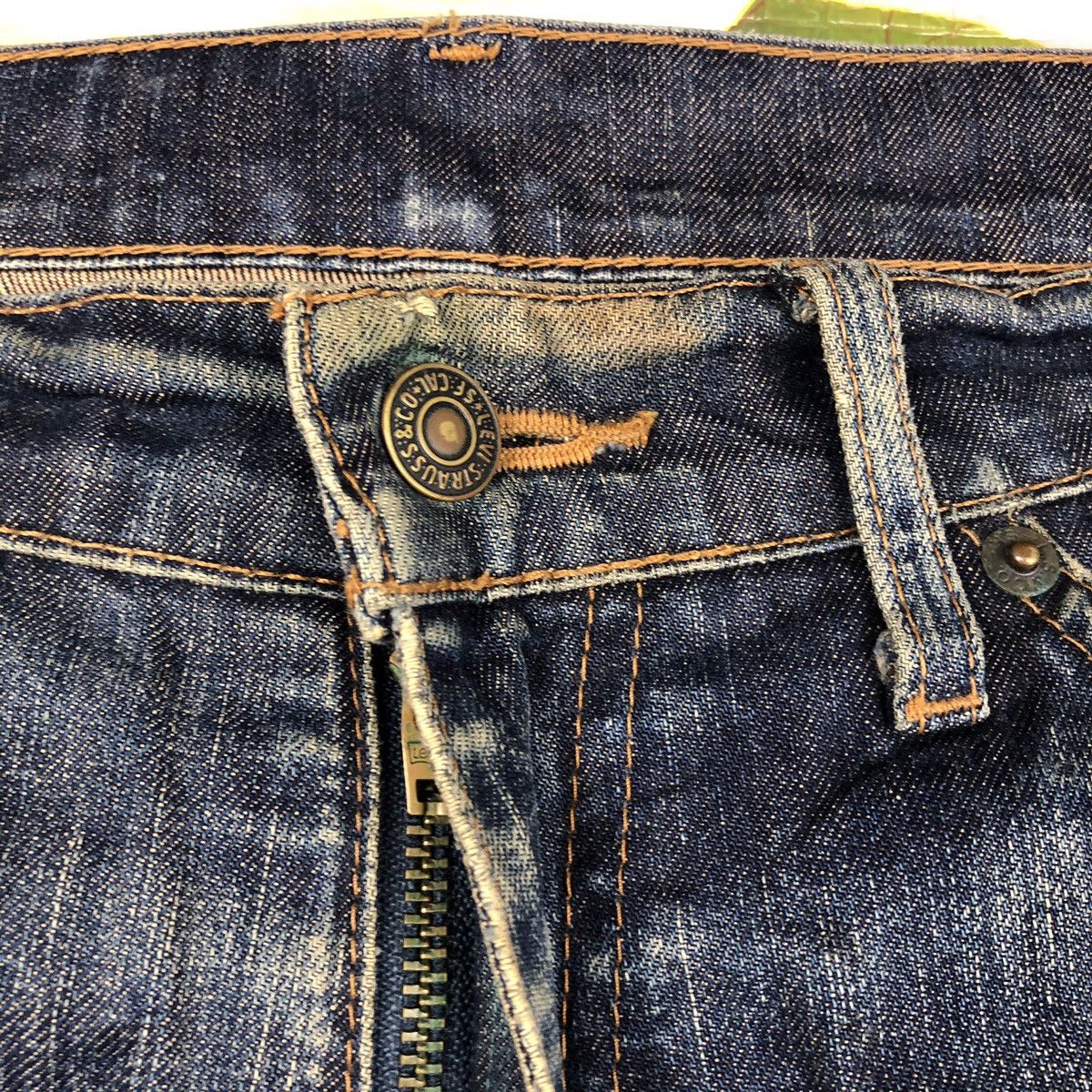 Levi's Vintage Clothing Vintage Levis patchwork jeans distressed denim rare design Size US 32 / EU 48 - 4 Thumbnail