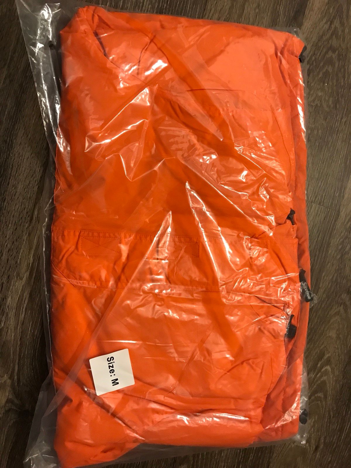 Supreme Supreme Hooded Logo Half Zip Pullover Orange Size US M / EU 48-50 / 2 - 4 Preview