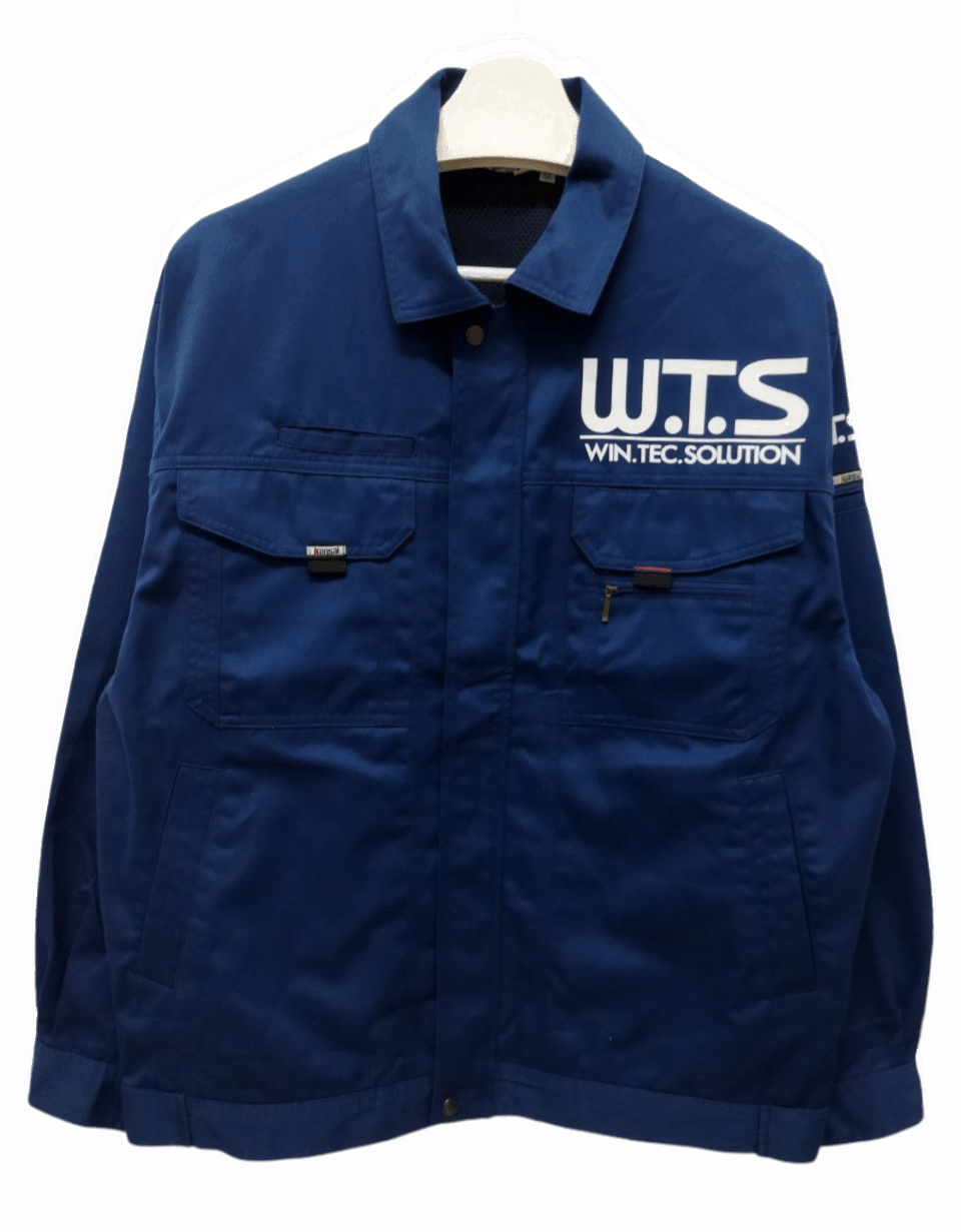 image of Kansai Yamamoto Vintage Kansai Japan Worker Jacket in Blue, Men's (Size Large)