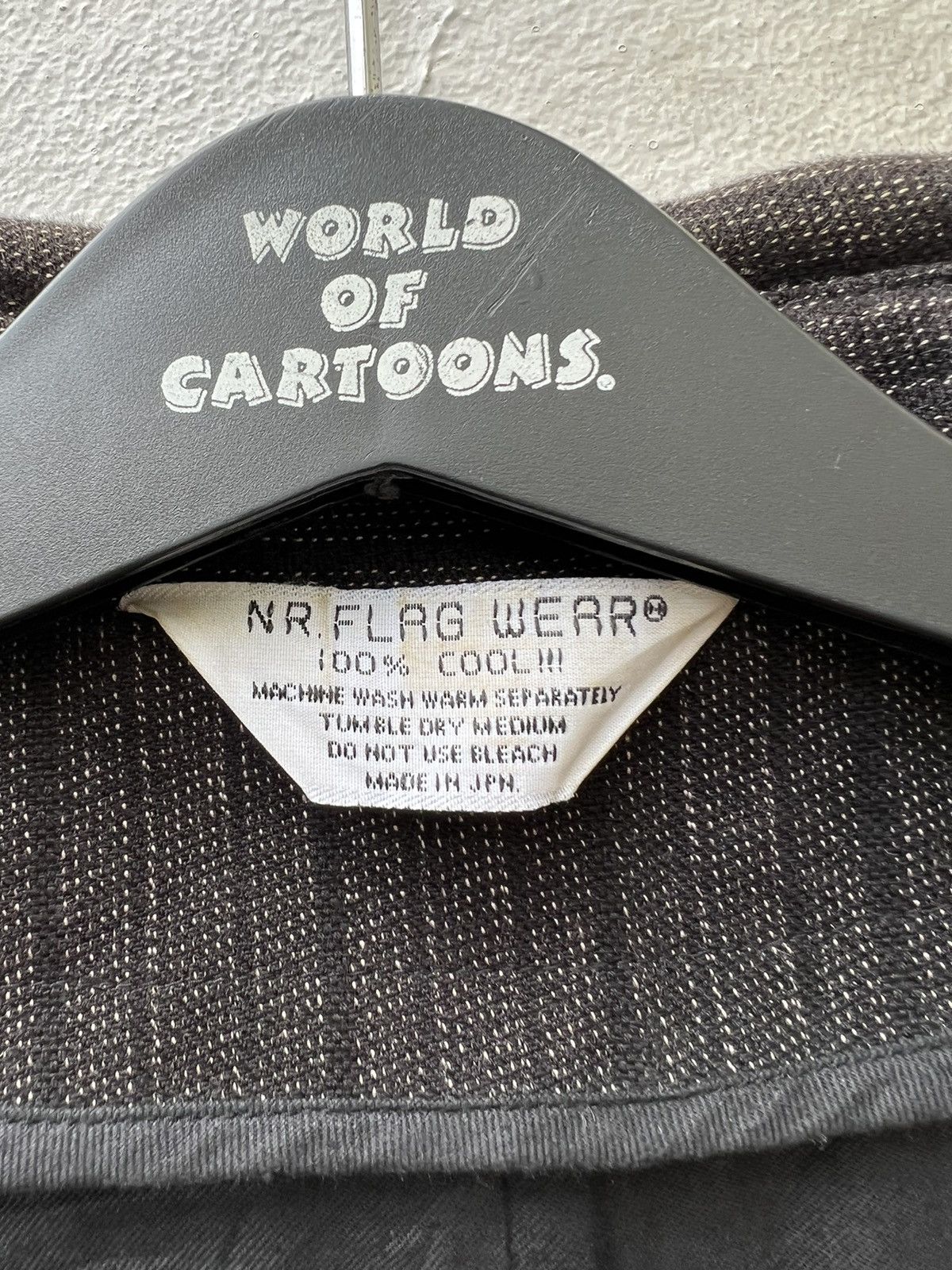 Freewheelers NR. FLAG WEAR Japan Salt & Pepper Gabardine Coat Jacket Size US S / EU 44-46 / 1 - 17 Thumbnail