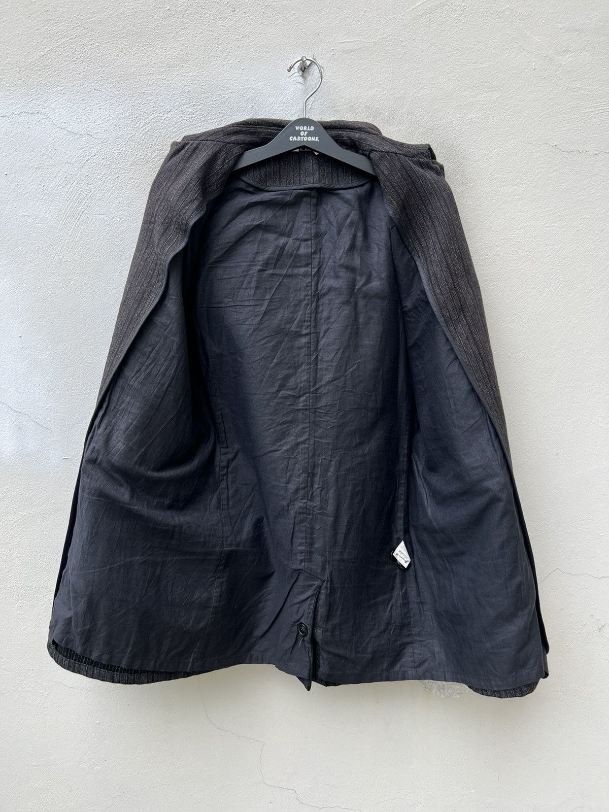 Freewheelers NR. FLAG WEAR Japan Salt & Pepper Gabardine Coat Jacket Size US S / EU 44-46 / 1 - 16 Thumbnail