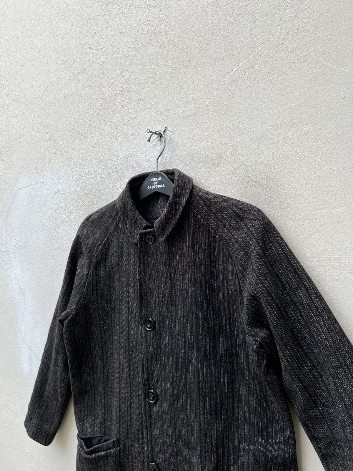 Freewheelers NR. FLAG WEAR Japan Salt & Pepper Gabardine Coat Jacket Size US S / EU 44-46 / 1 - 10 Thumbnail