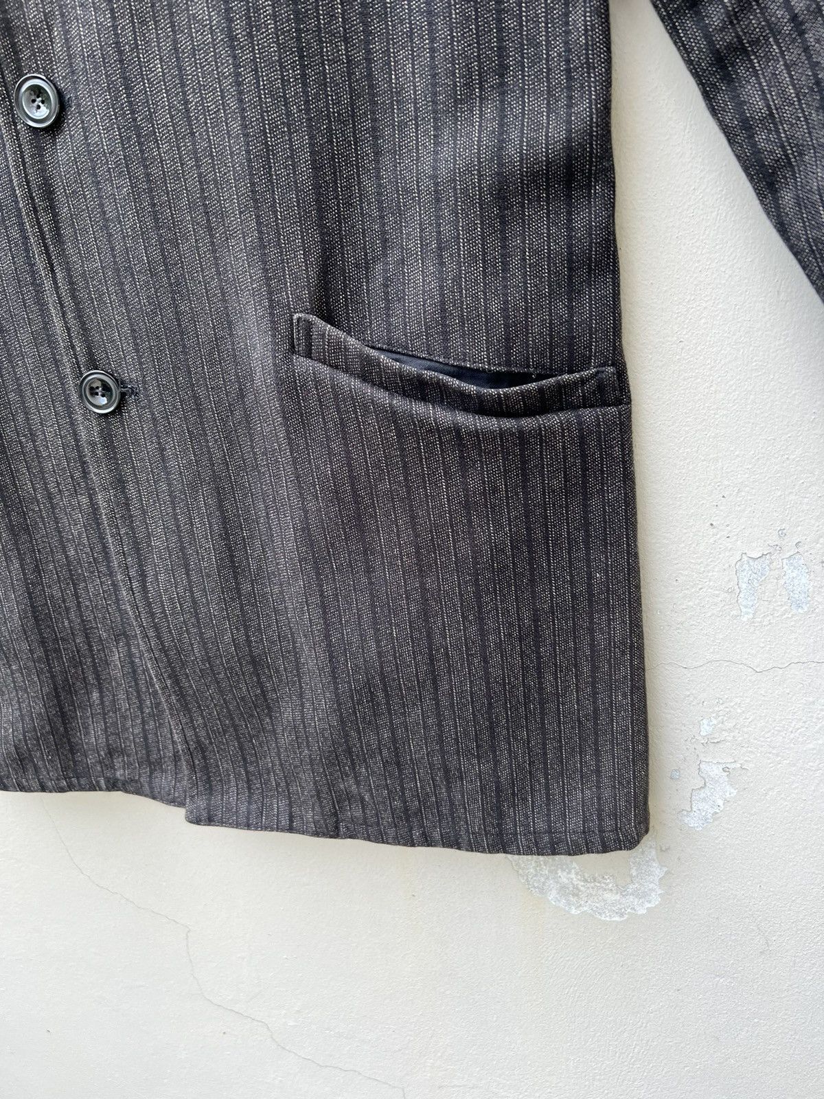 Freewheelers NR. FLAG WEAR Japan Salt & Pepper Gabardine Coat Jacket Size US S / EU 44-46 / 1 - 9 Thumbnail