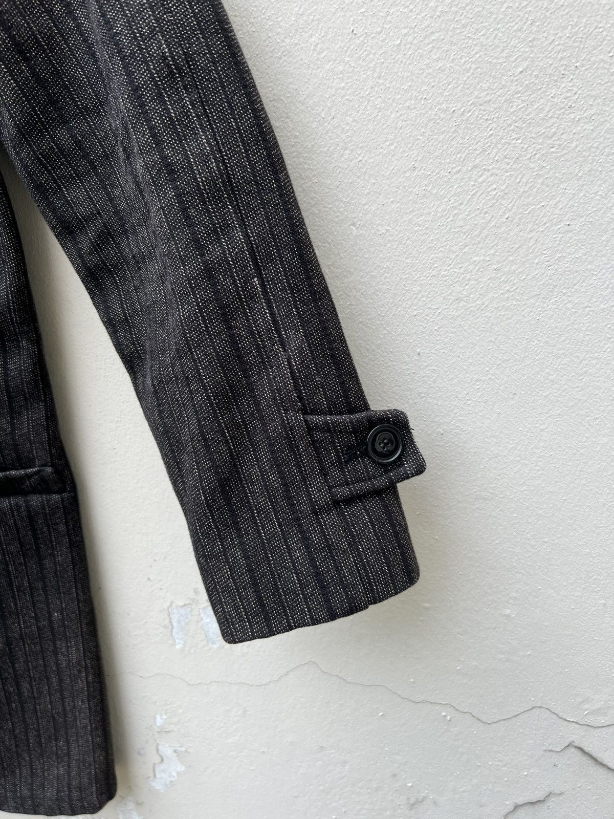 Freewheelers NR. FLAG WEAR Japan Salt & Pepper Gabardine Coat Jacket Size US S / EU 44-46 / 1 - 8 Thumbnail
