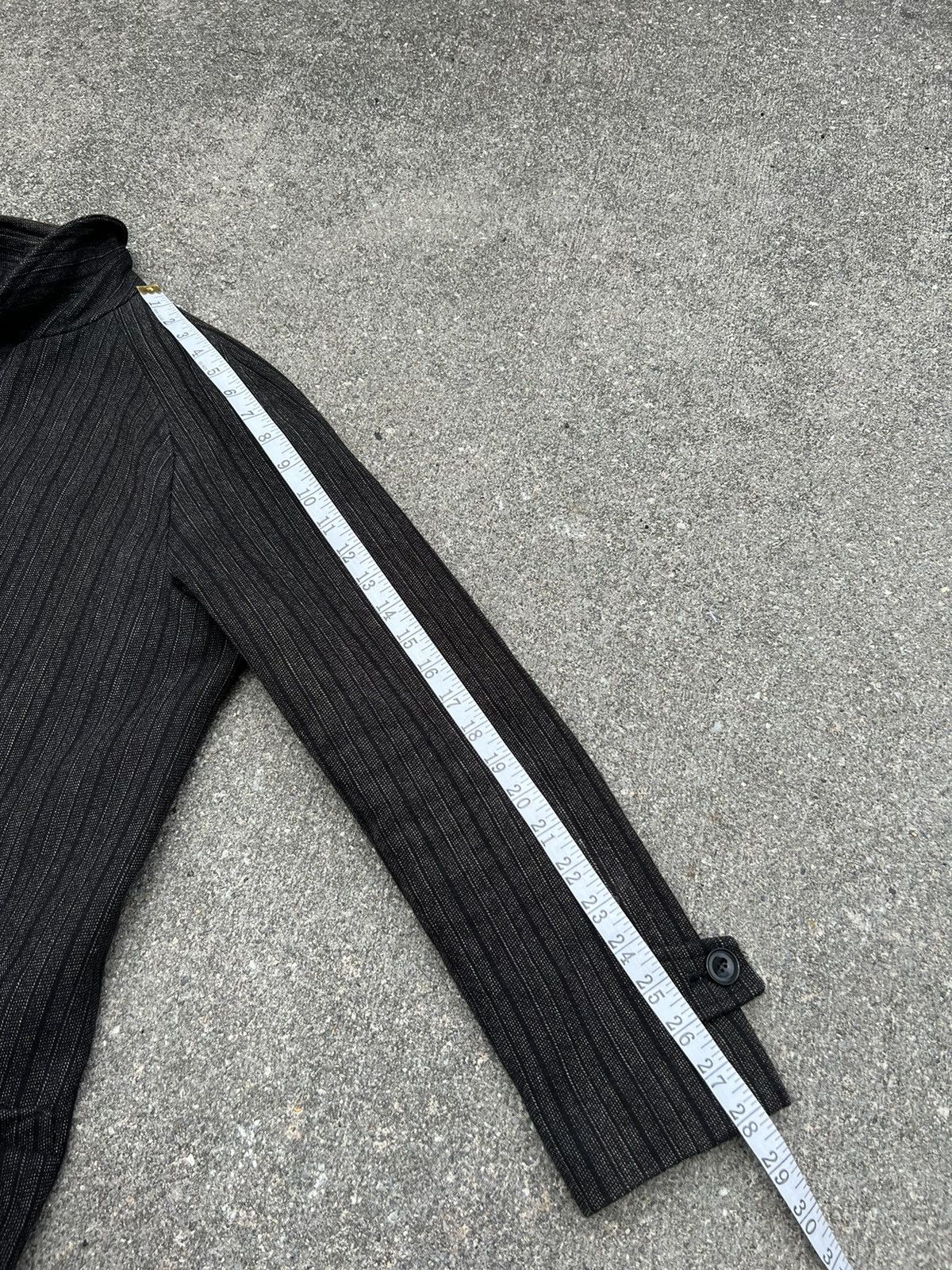 Freewheelers NR. FLAG WEAR Japan Salt & Pepper Gabardine Coat Jacket Size US S / EU 44-46 / 1 - 3 Thumbnail