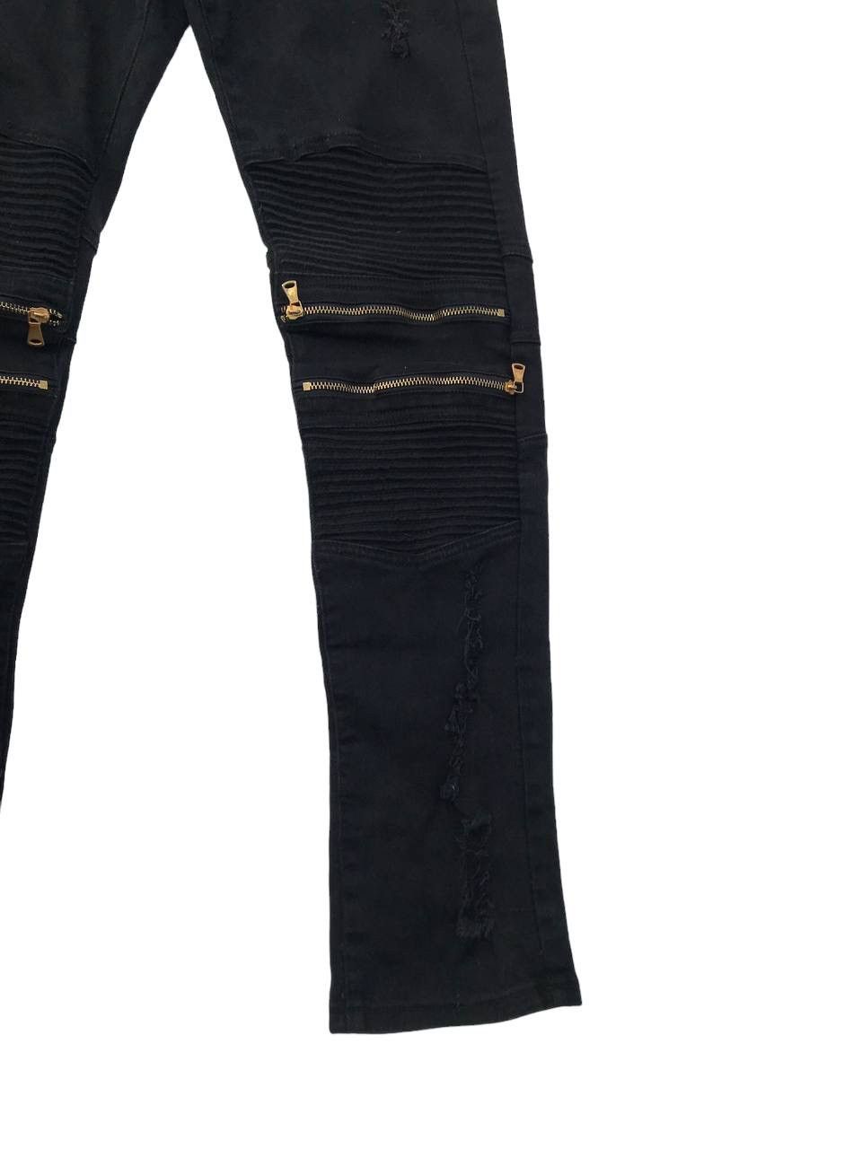 Other Henry & William New York Bikers Distressed Fashion Pants Size US 33 - 5 Thumbnail