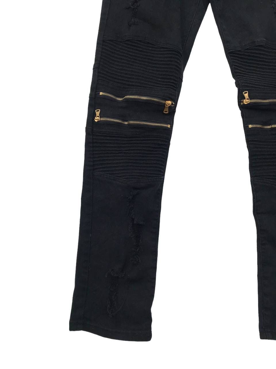 Other Henry & William New York Bikers Distressed Fashion Pants Size US 33 - 6 Thumbnail